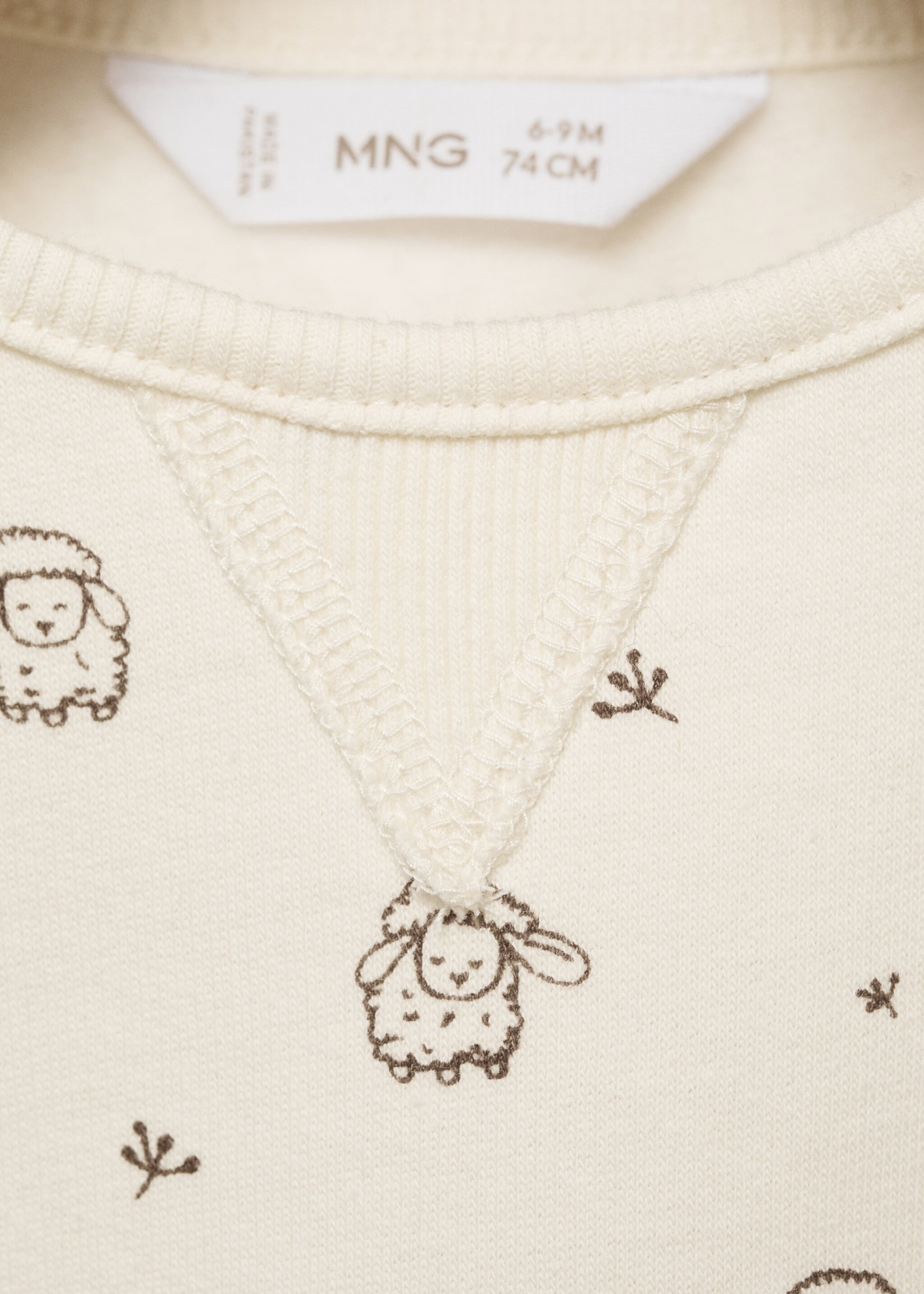 Sudadera algodón estampada - Detalle del artículo 8