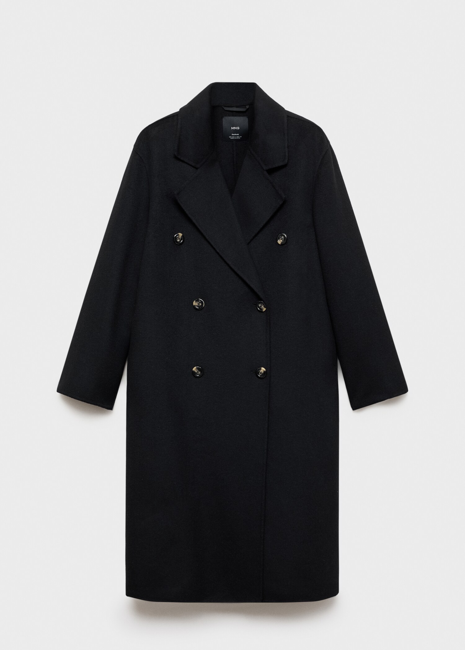 Manteau laine fait main oversize - Article sans modèle