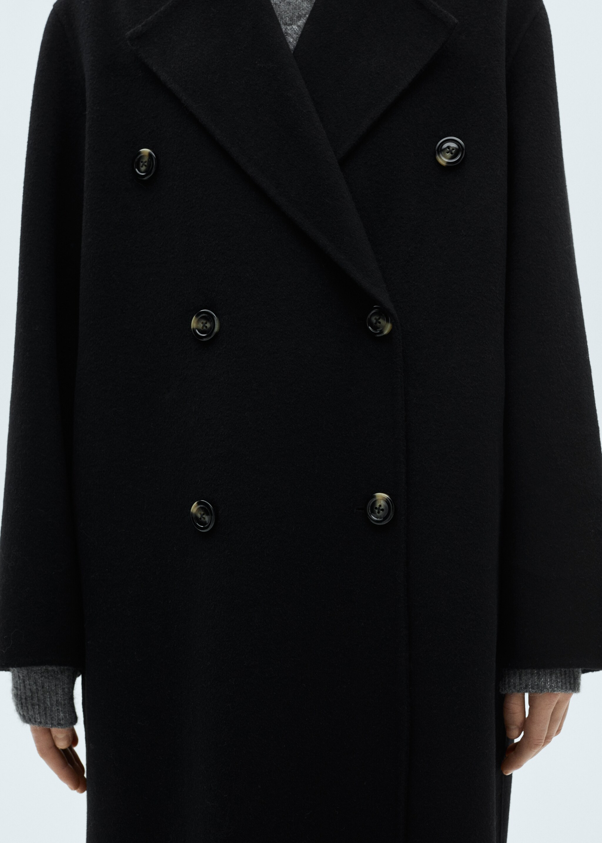 Ullkappa handmade oversize - Detaljer om artikeln 6