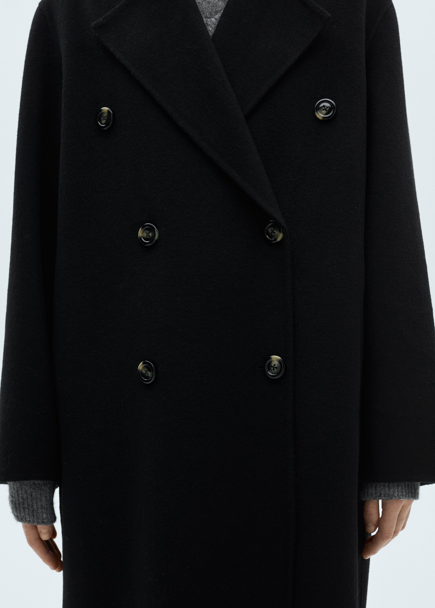 Manteau laine fait main oversize - Détail de l'article 6