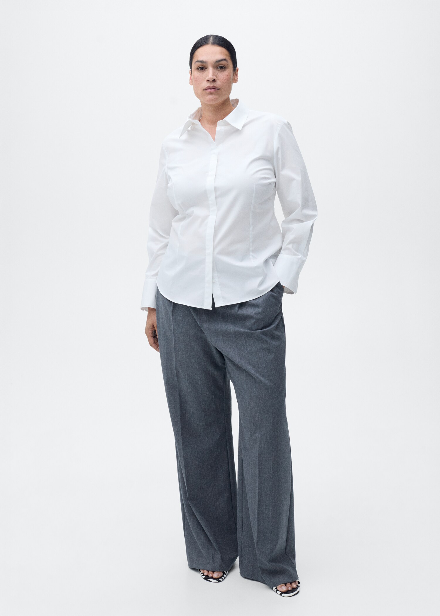 Getailleerde katoenen blouse - Detail van het artikel 3