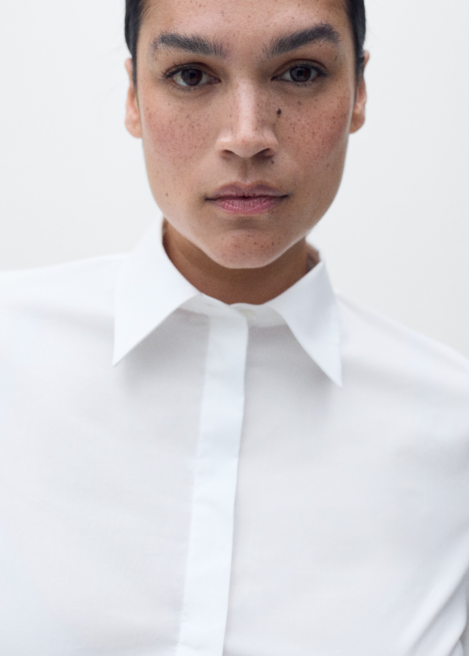 Getailleerde katoenen blouse - Detail van het artikel 4
