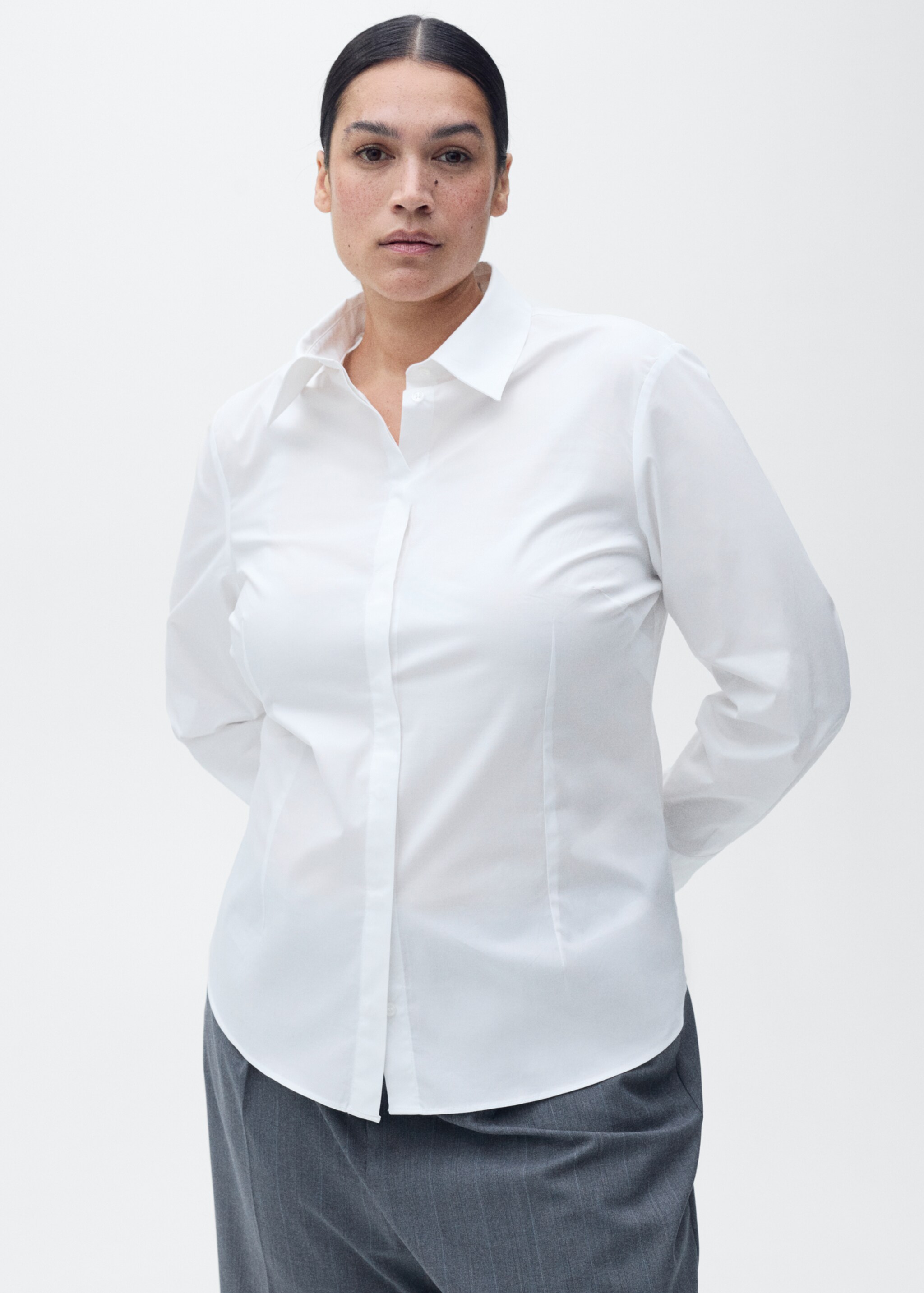 Camisa cotó entallada - Detall de l'article 5