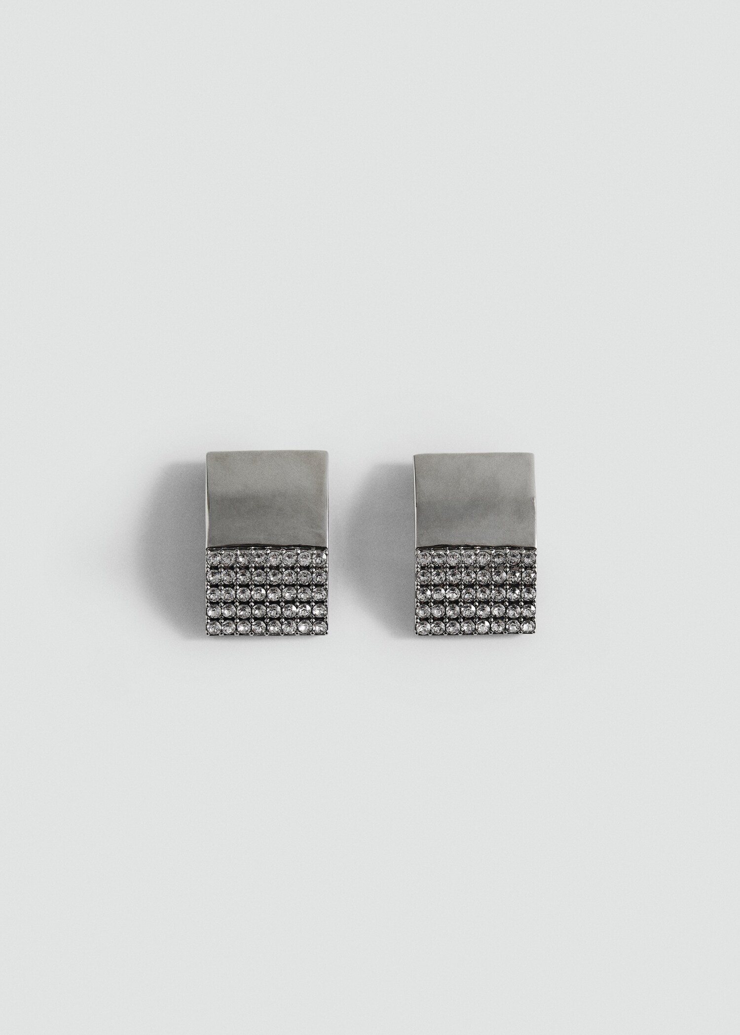 Rhinestone crystal earrings - Article without model