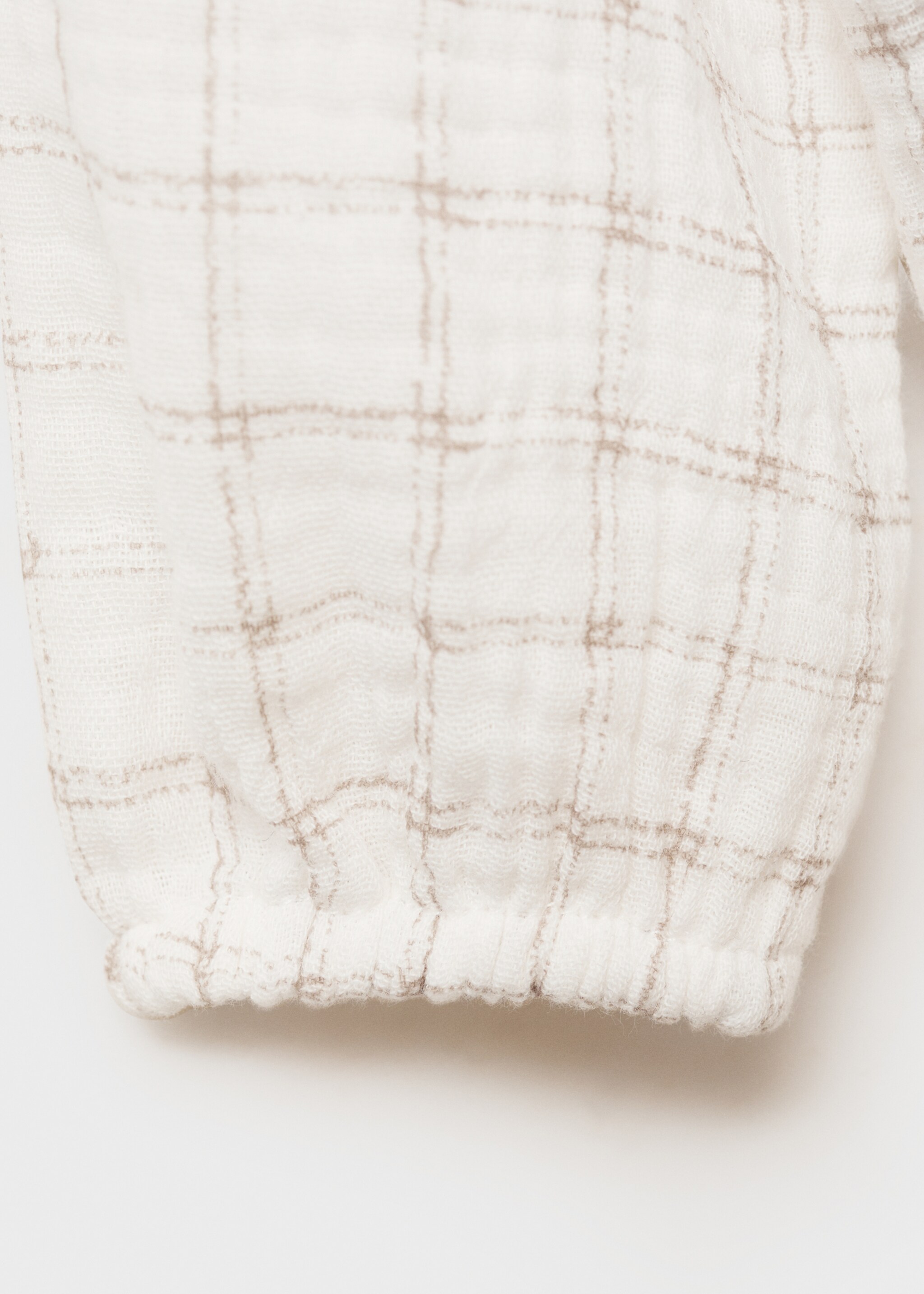 Blusa algodón cuadros - Detalle del artículo 0