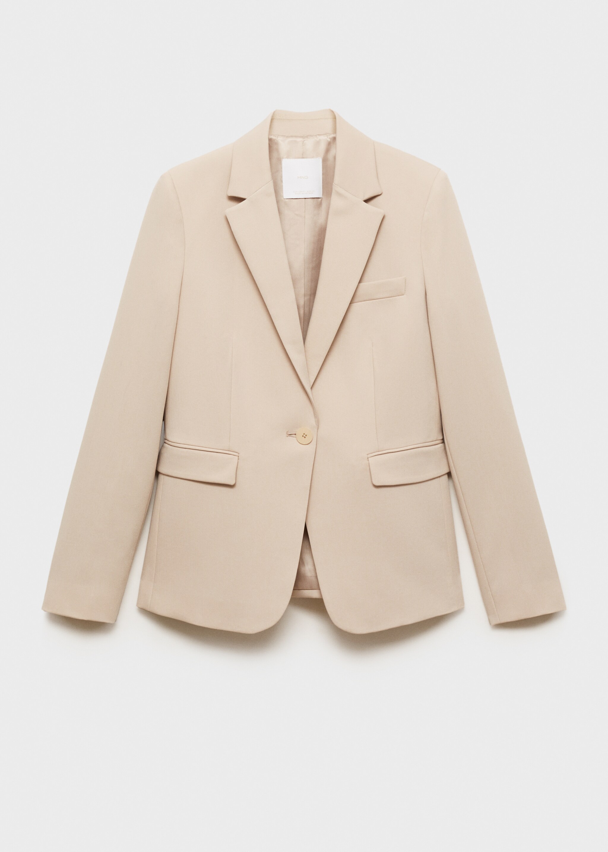 Fitted suit jacket - Article without model