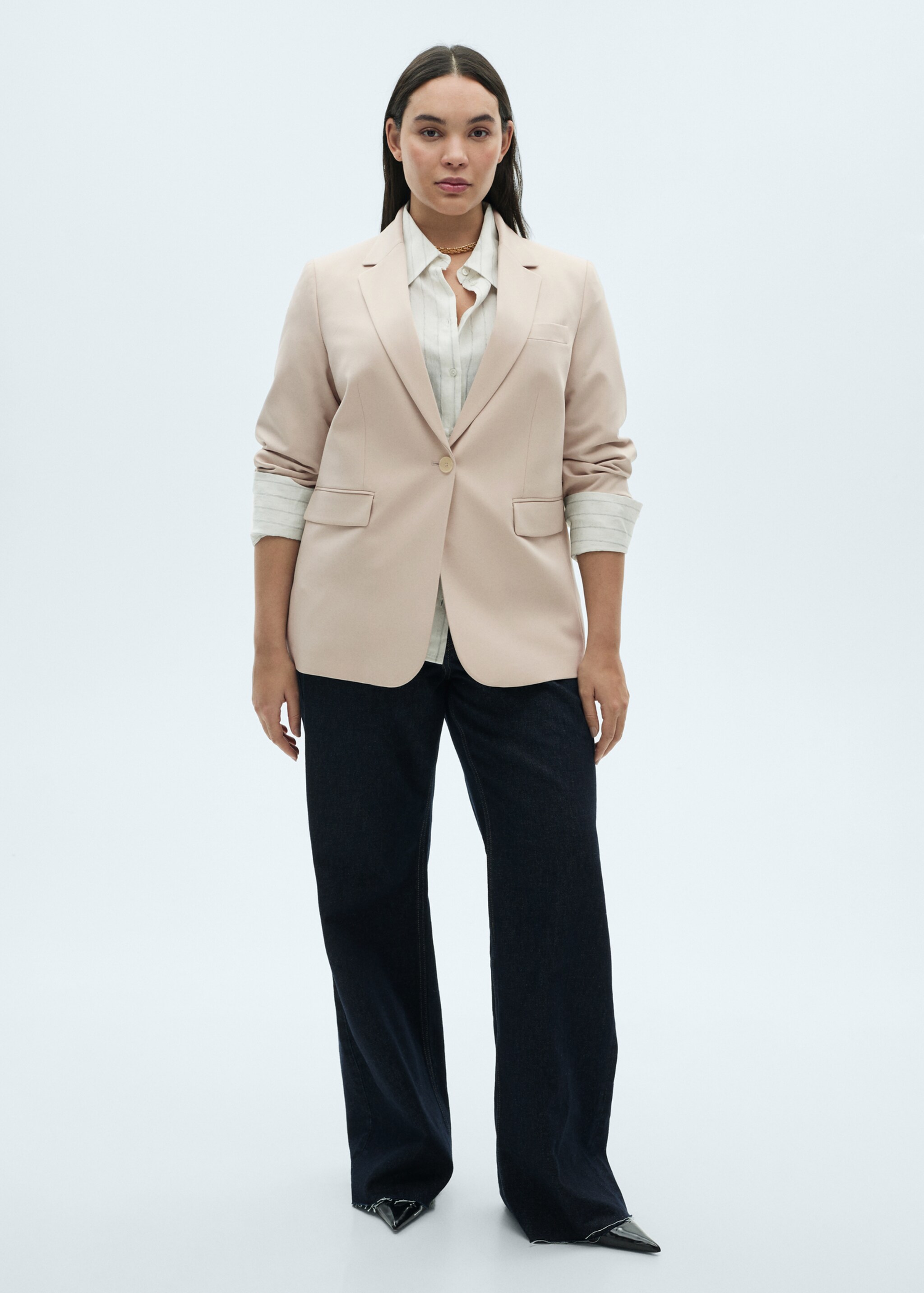 Fitted suit jacket - Details of the article 3