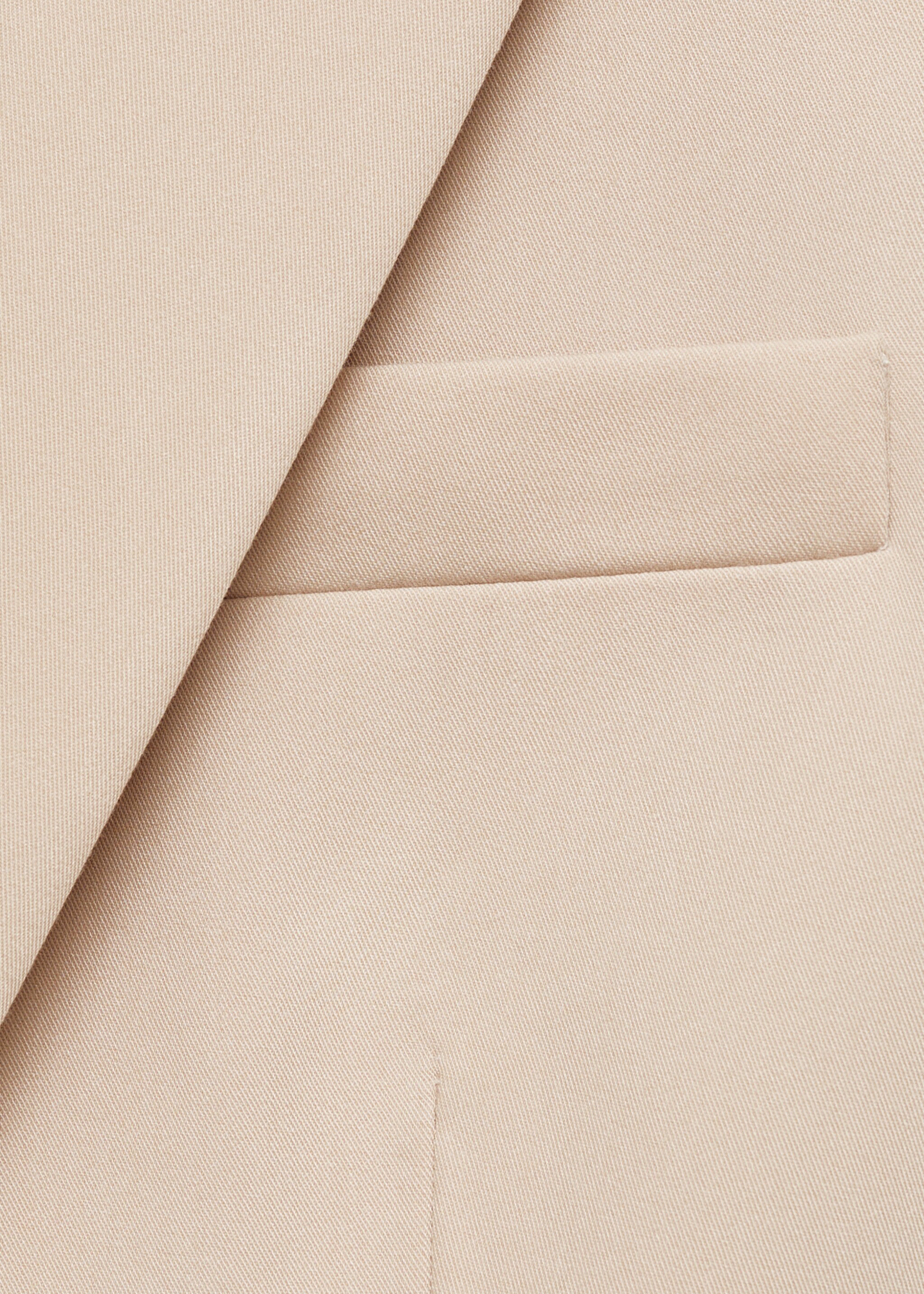 Fitted suit jacket - Details of the article 8
