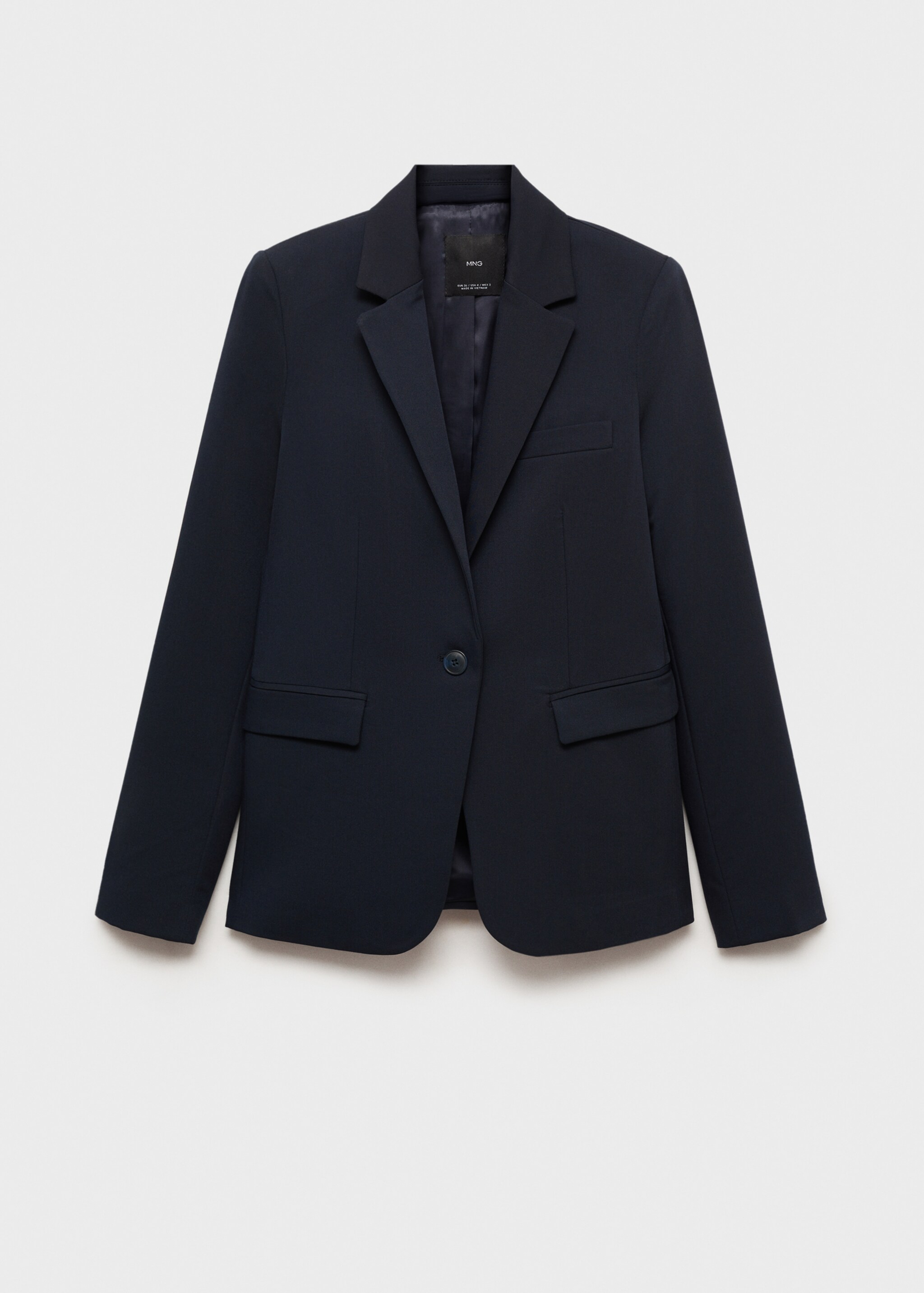 Fitted suit jacket - Article without model
