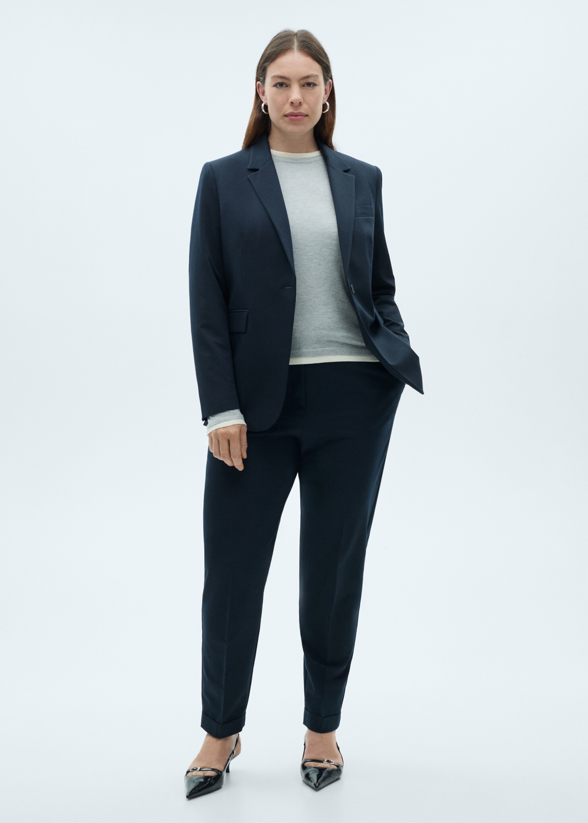 Fitted suit jacket - Details of the article 3