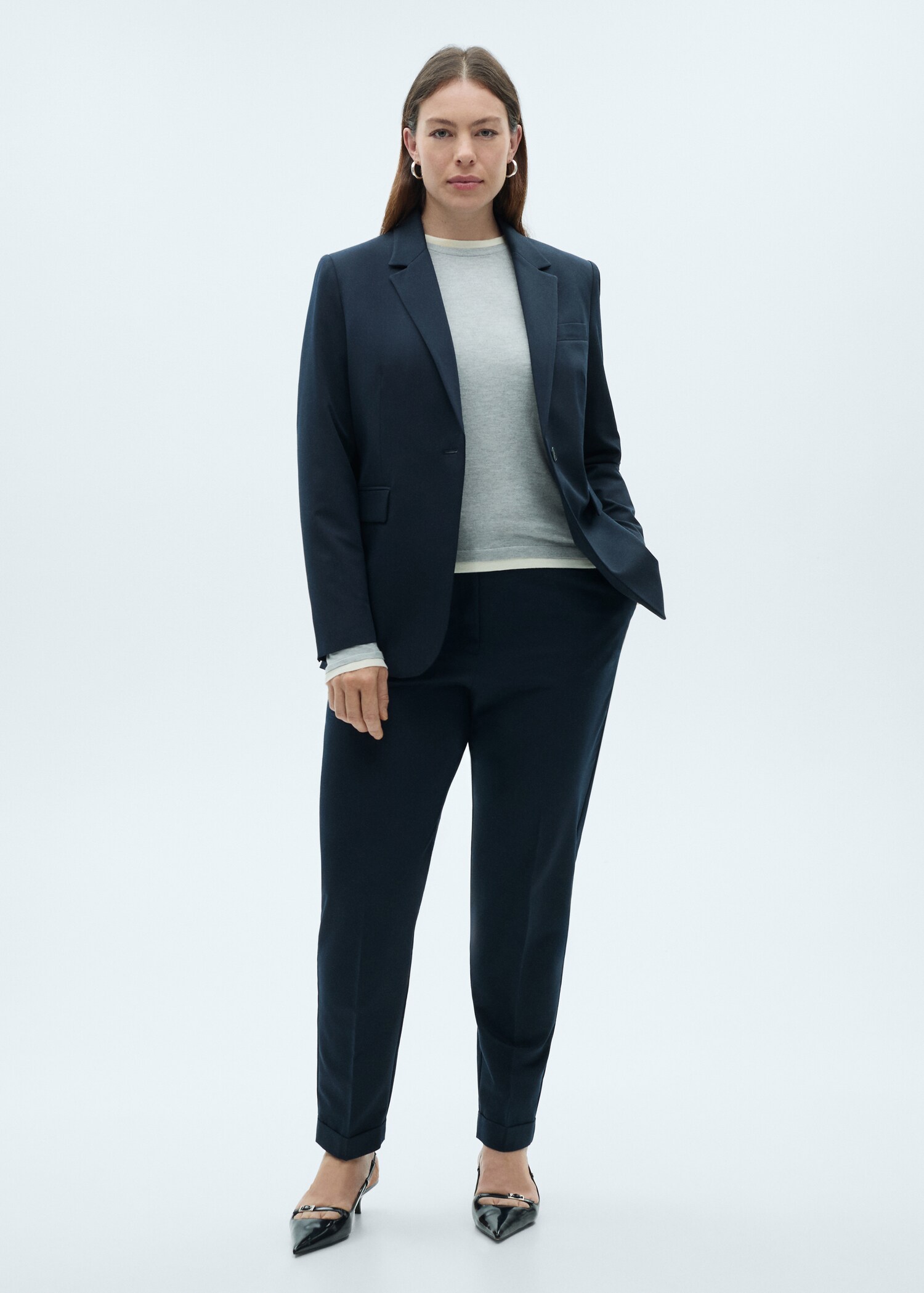 Fitted suit jacket - Details of the article 3