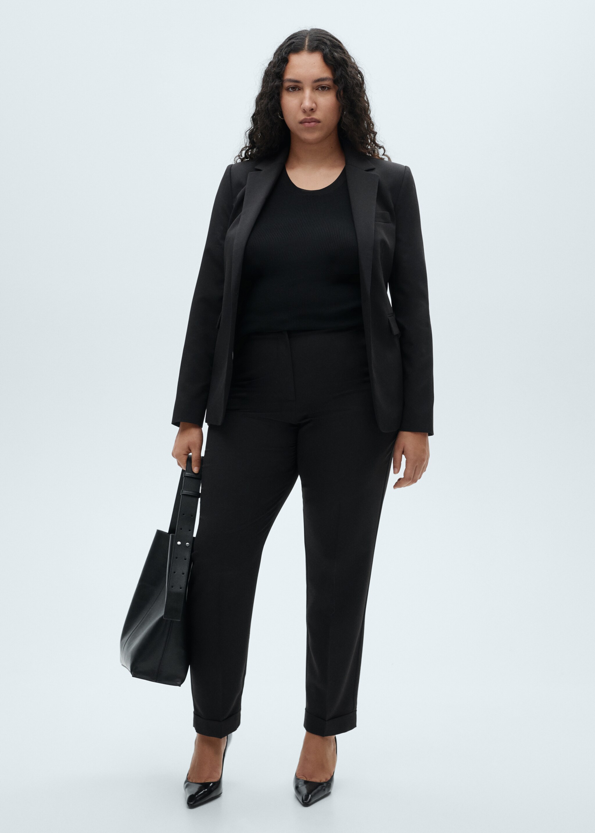 Fitted suit jacket - Details of the article 3