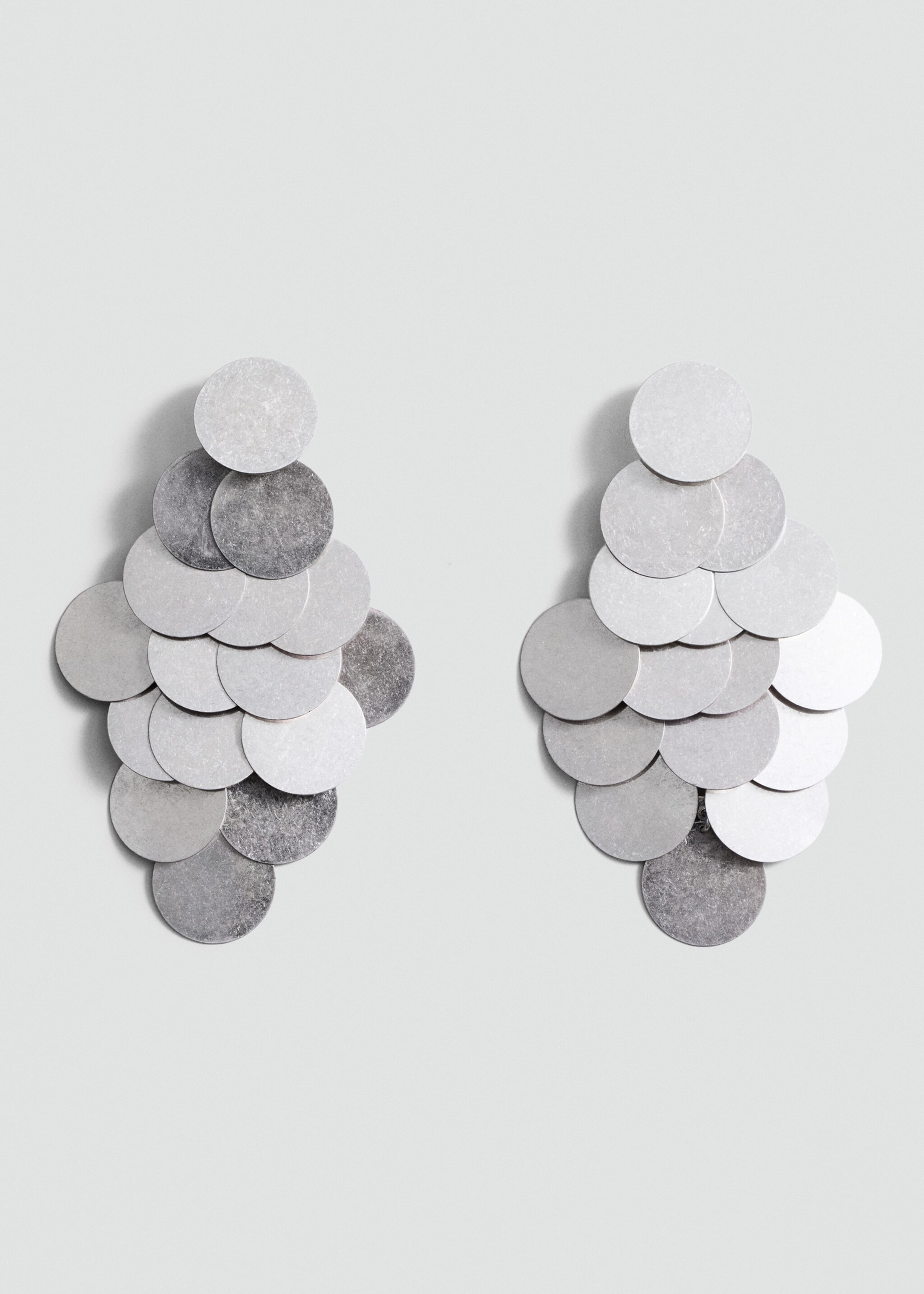 Cascade disc earrings - Article without model