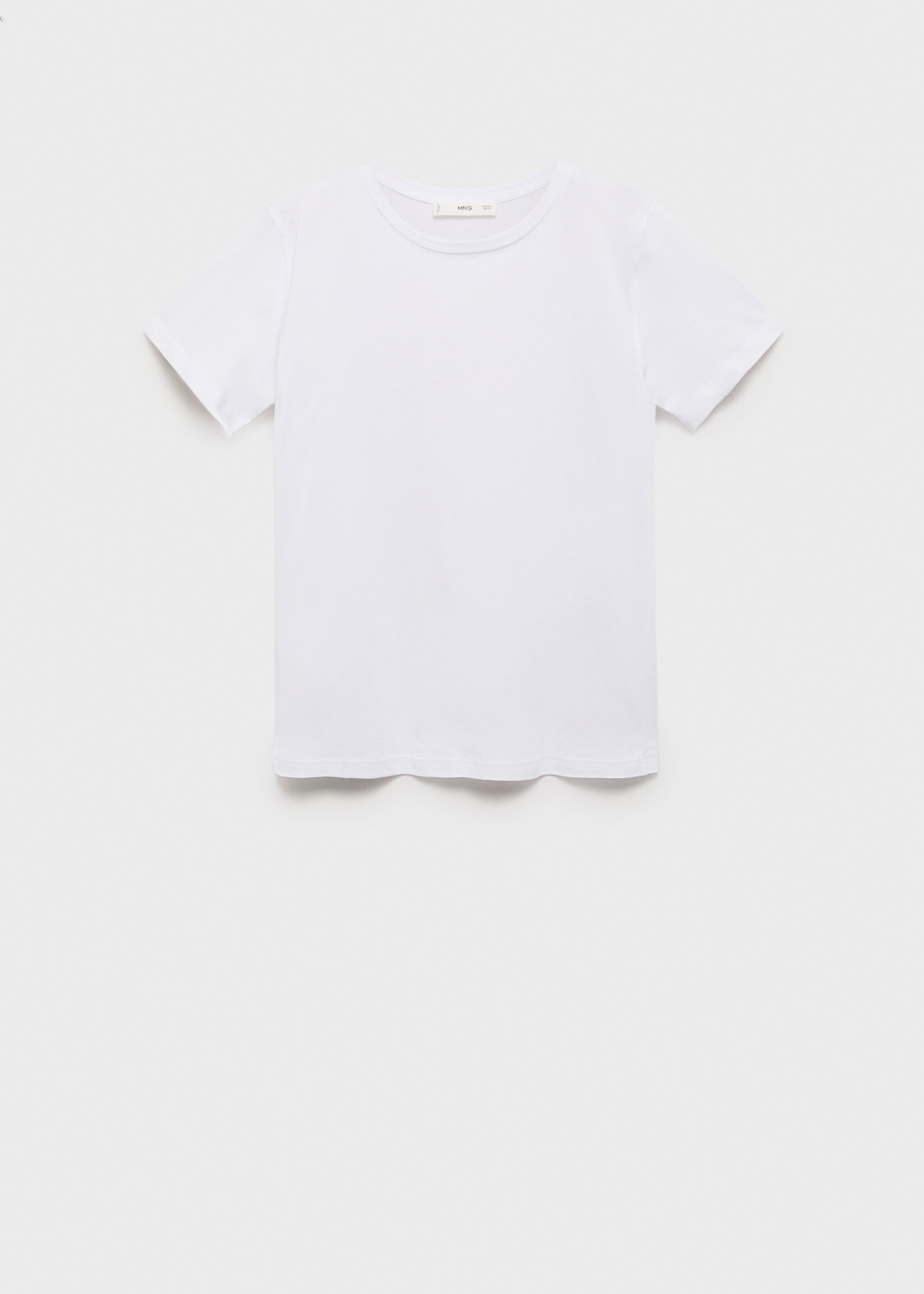 Short-sleeved cotton t-shirt - Article without model