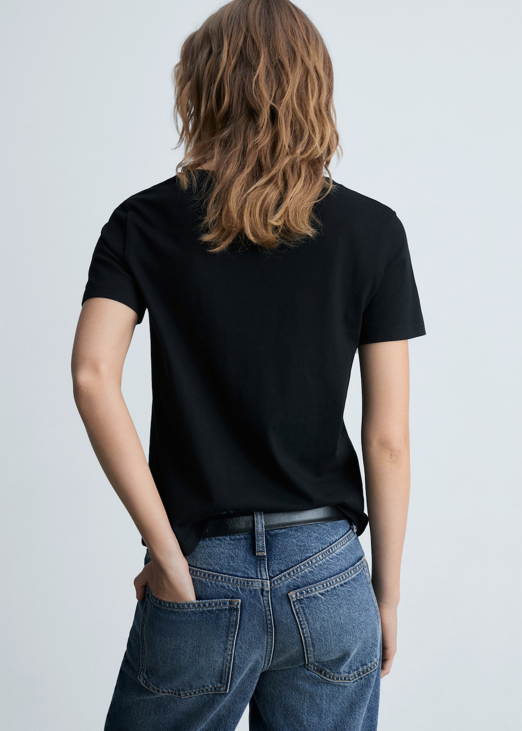★送料・関税込★WOOALONG★Active embo V-neck T-shirt★ ☆送料・関税込☆WOOALONG☆Active embo V-neck T-shirt
