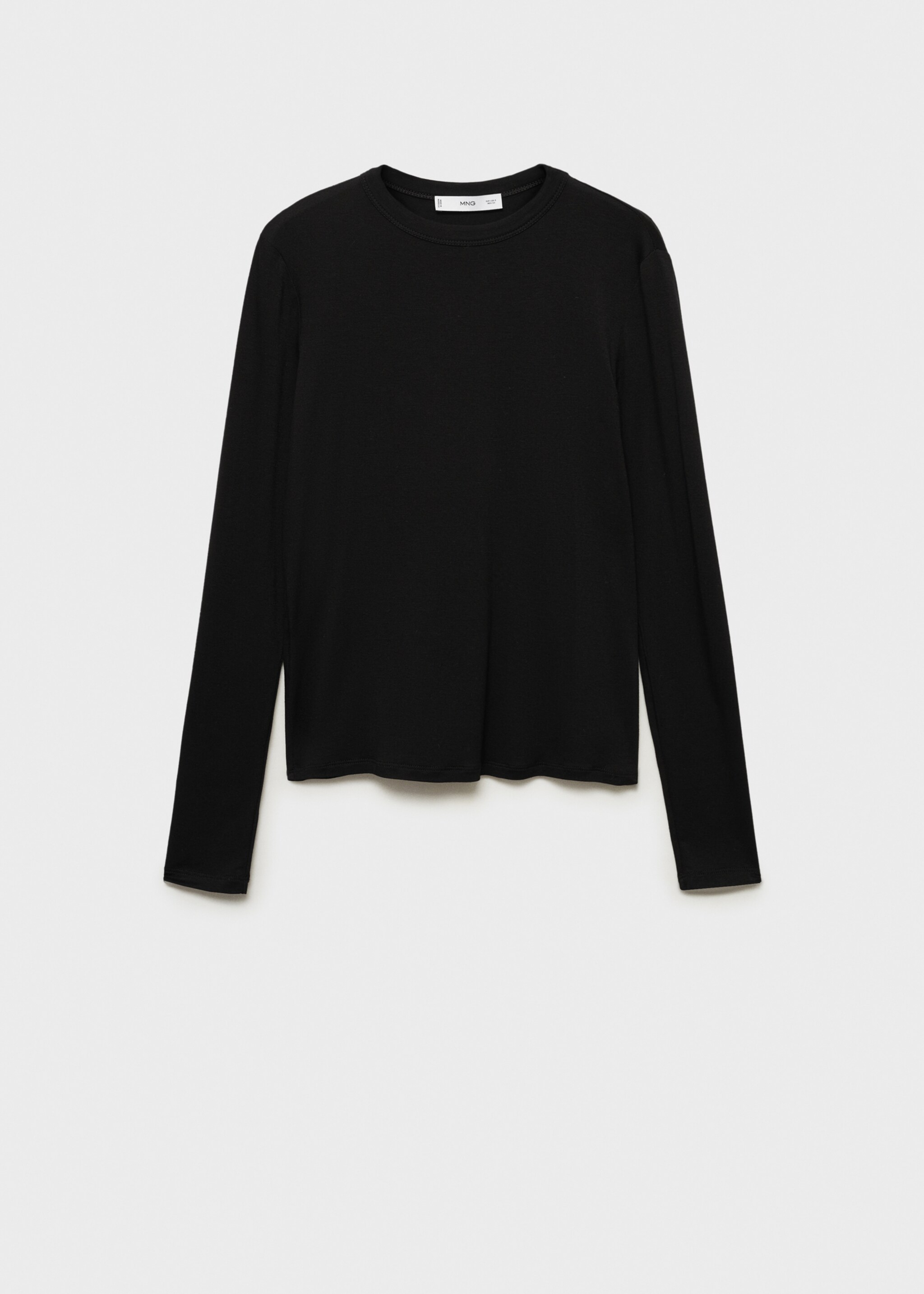 Long-sleeved fitted t-shirt - Article without model