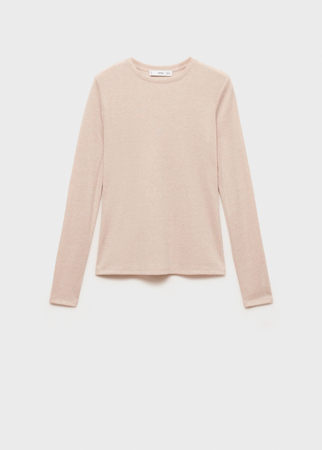Lurex knitted t-shirt - Women | MANGO USA Lurex knitted t-shirt - Women | MANGO USA