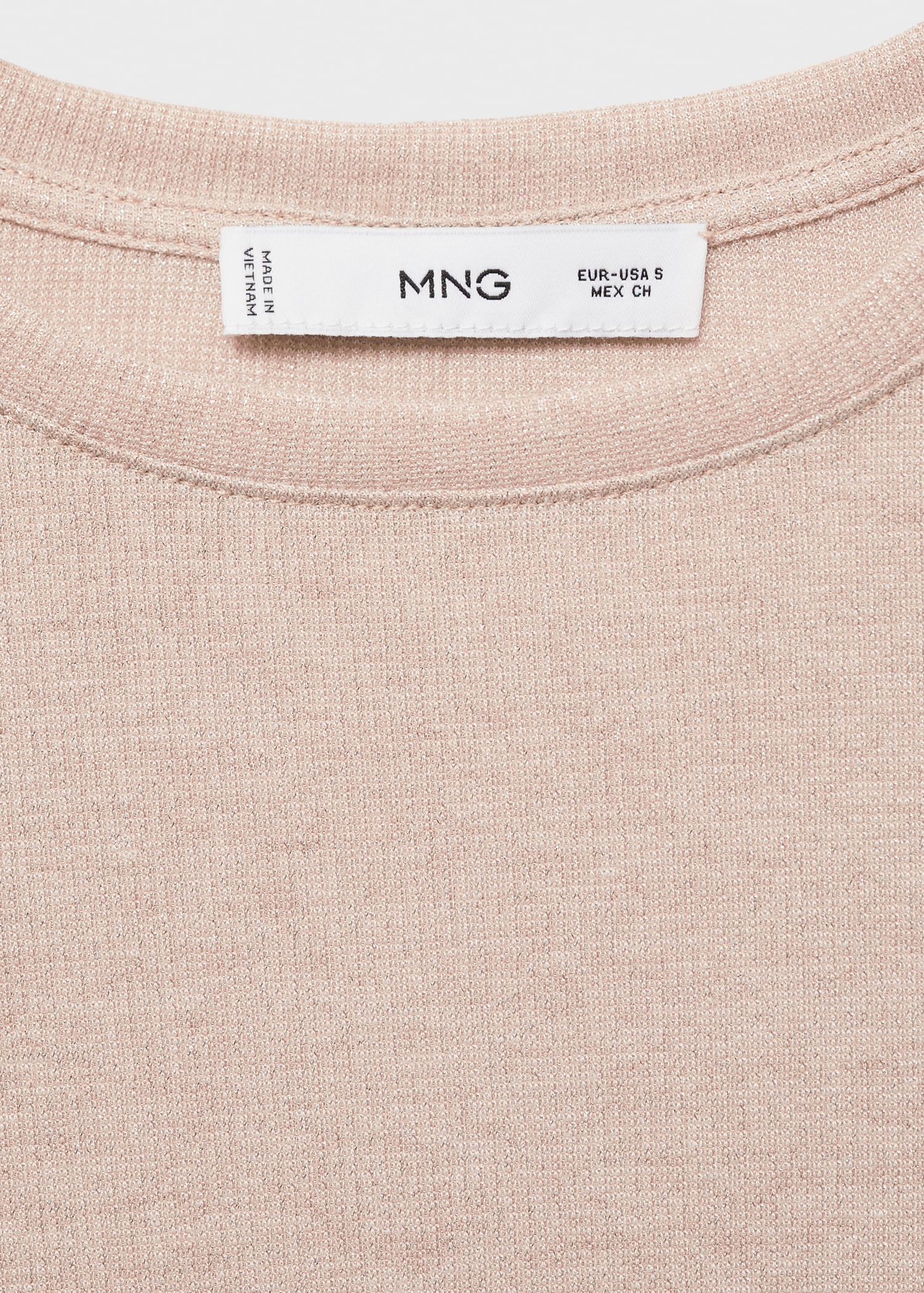 Lurex knitted t-shirt - Details of the article 8