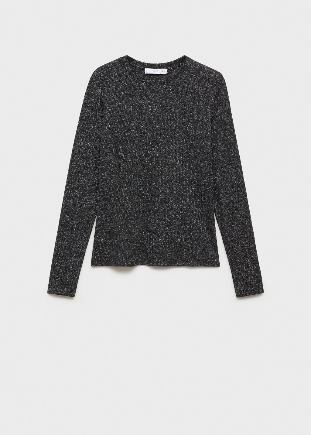 Lurex knitted t-shirt - Women | MANGO USA Lurex knitted t-shirt - Women | MANGO USA