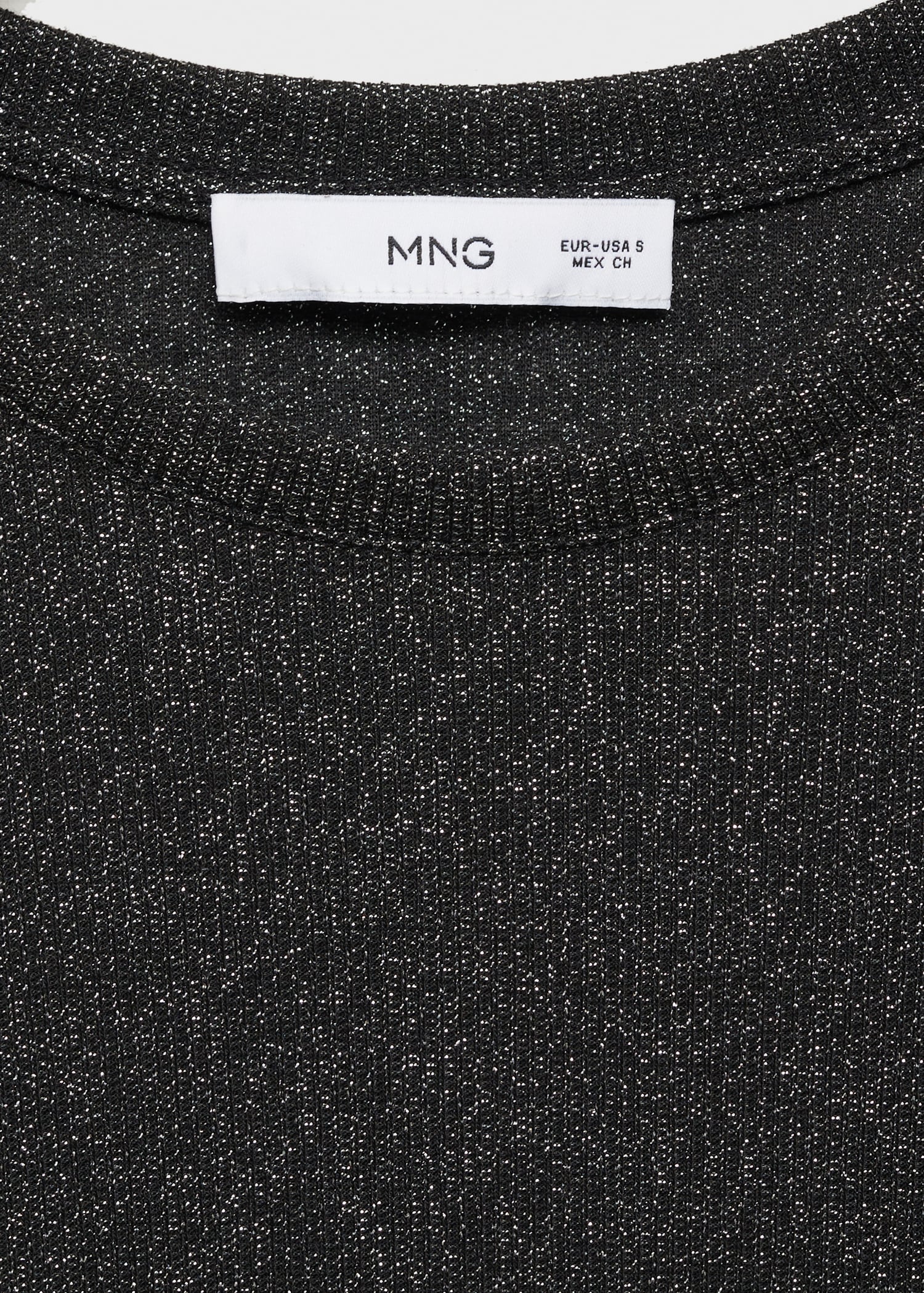 Lurex knitted t-shirt - Details of the article 8