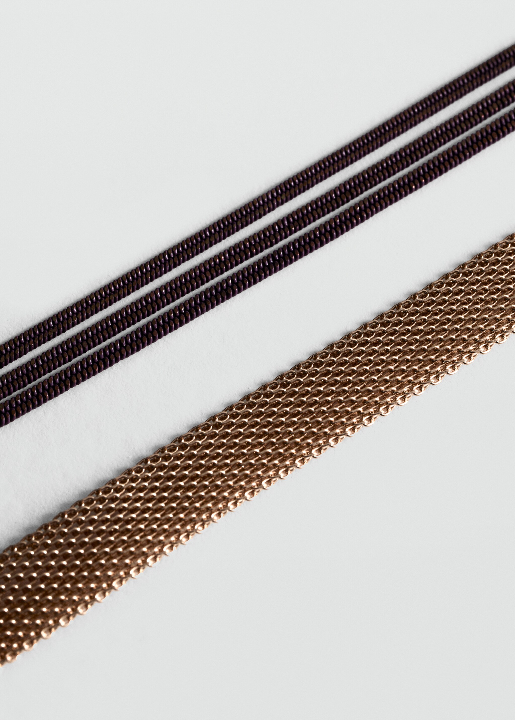 2 chokers pack - Medium plane