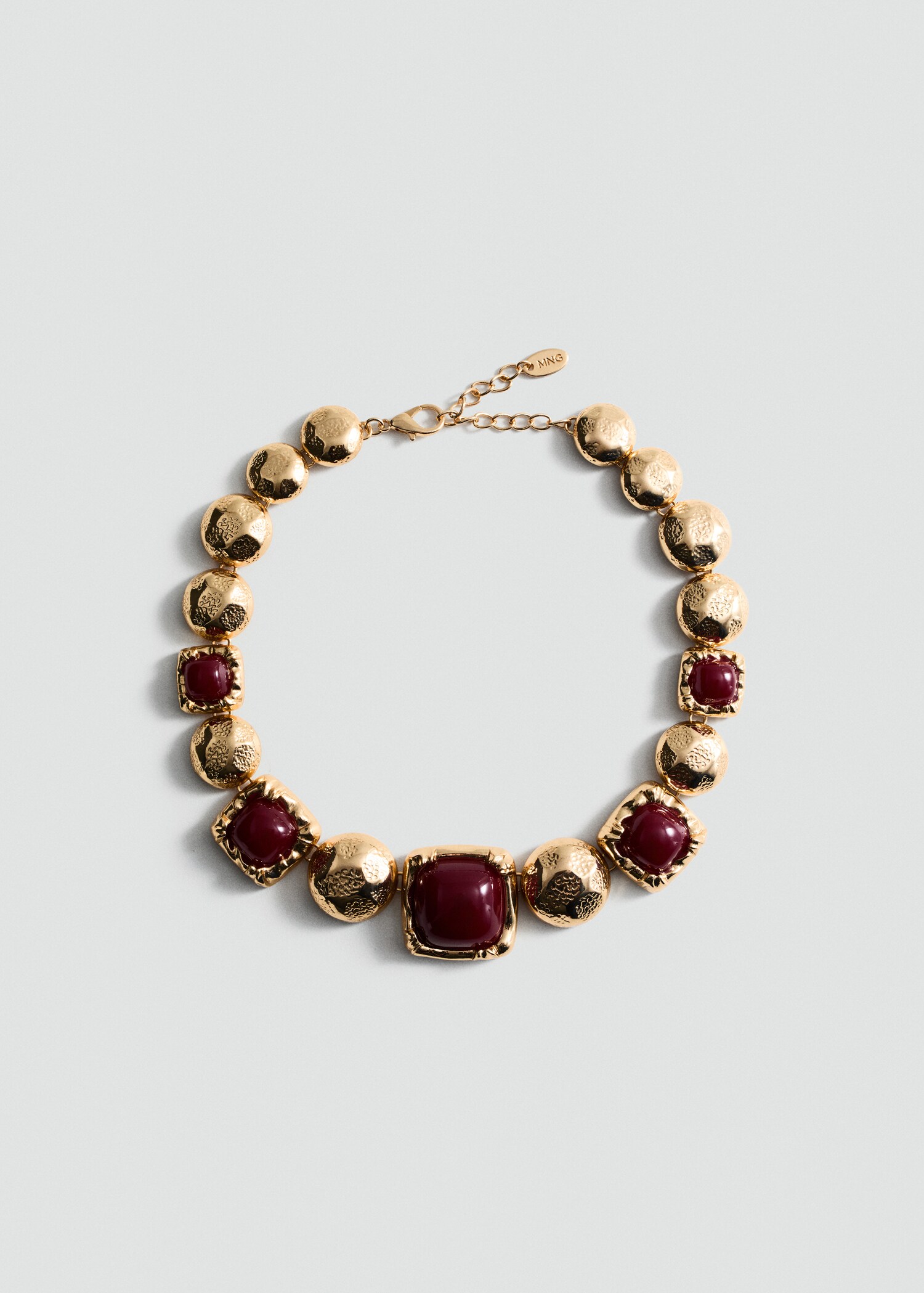 Collier boules combiné - Article sans modèle