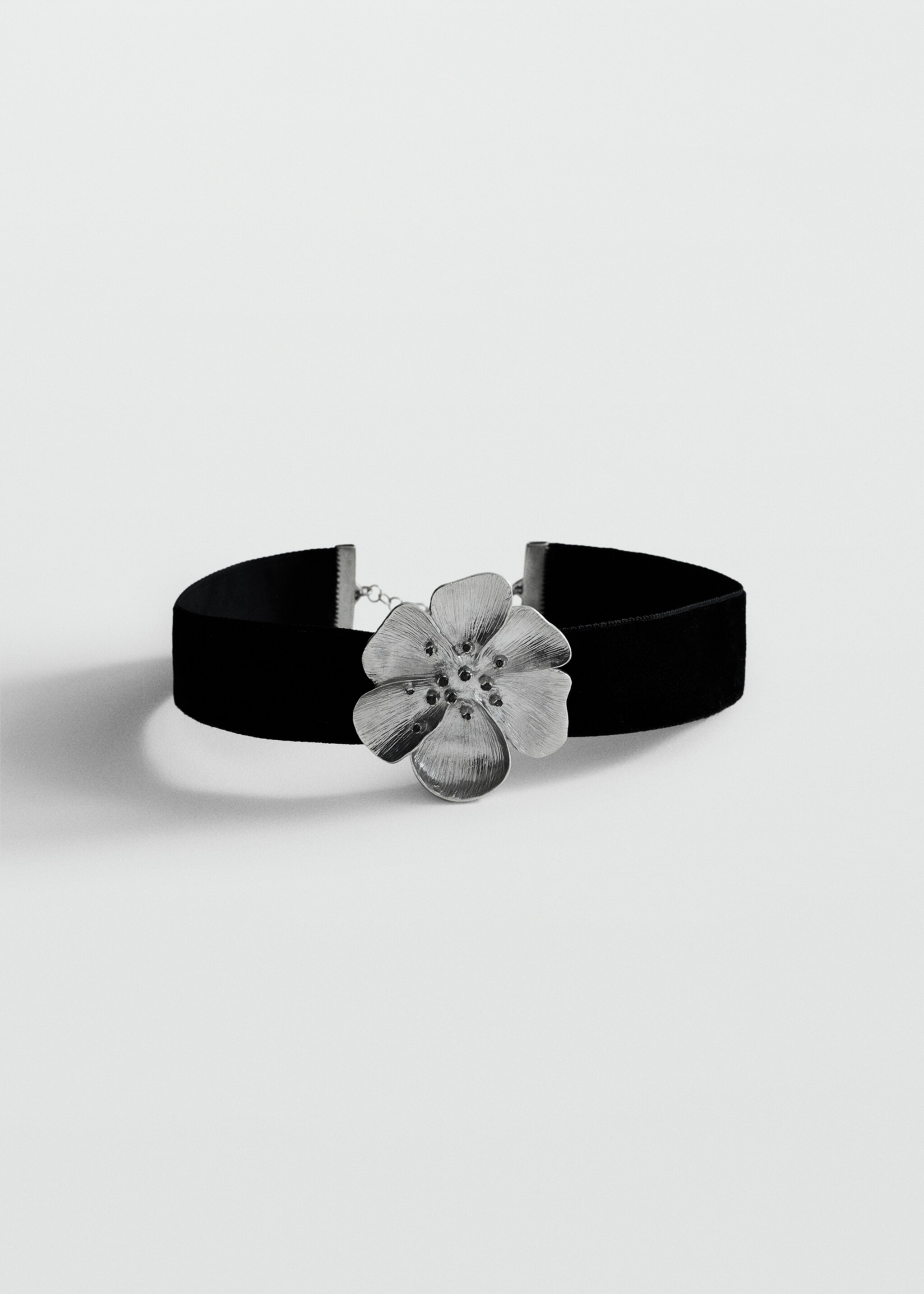 Collar choker flor cristales - Artículo sin modelo