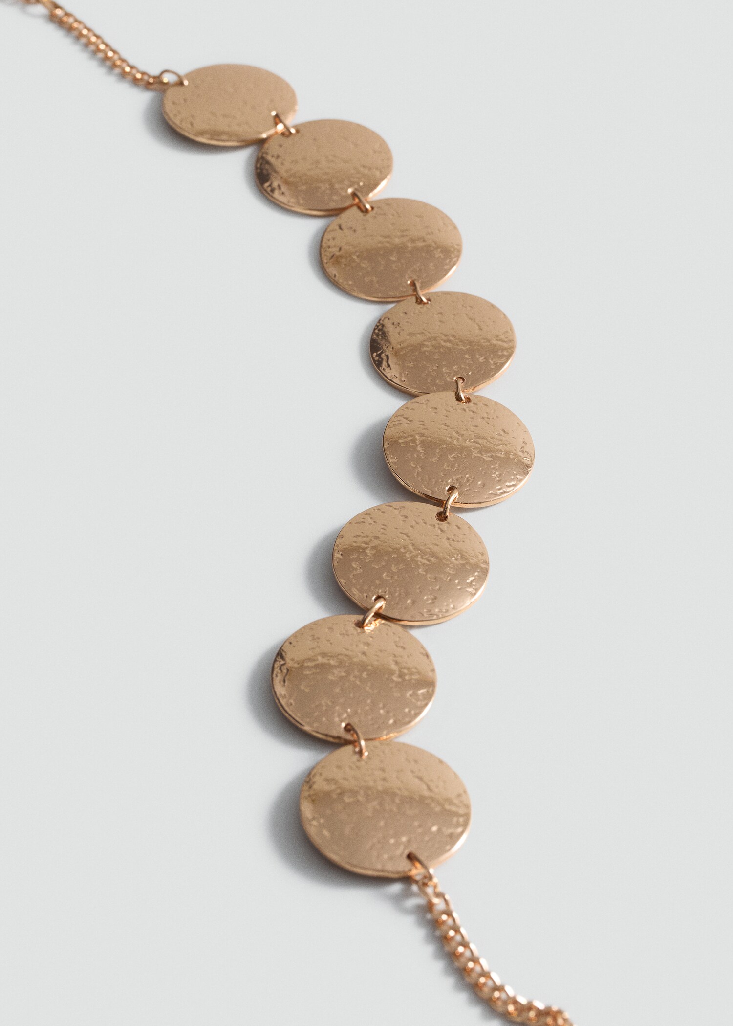 Collar monedas - Plano medio