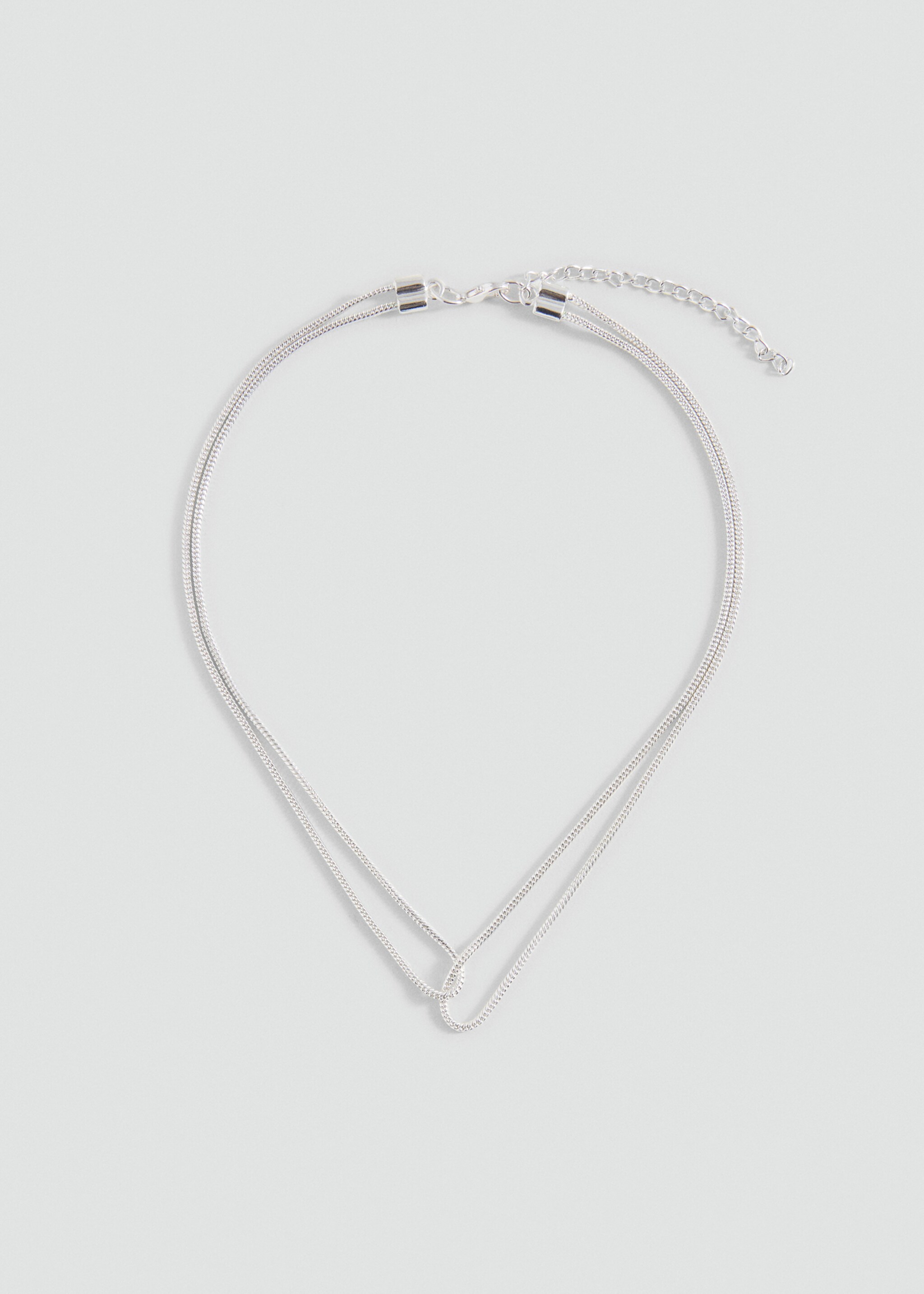Intertwined necklace - Article without model