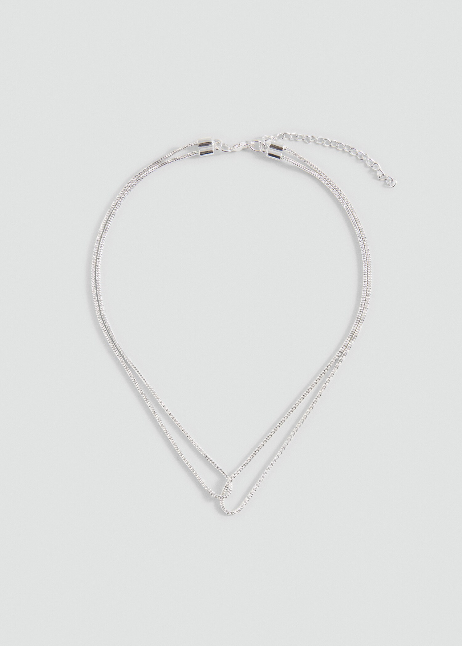 Intertwined necklace - Article without model