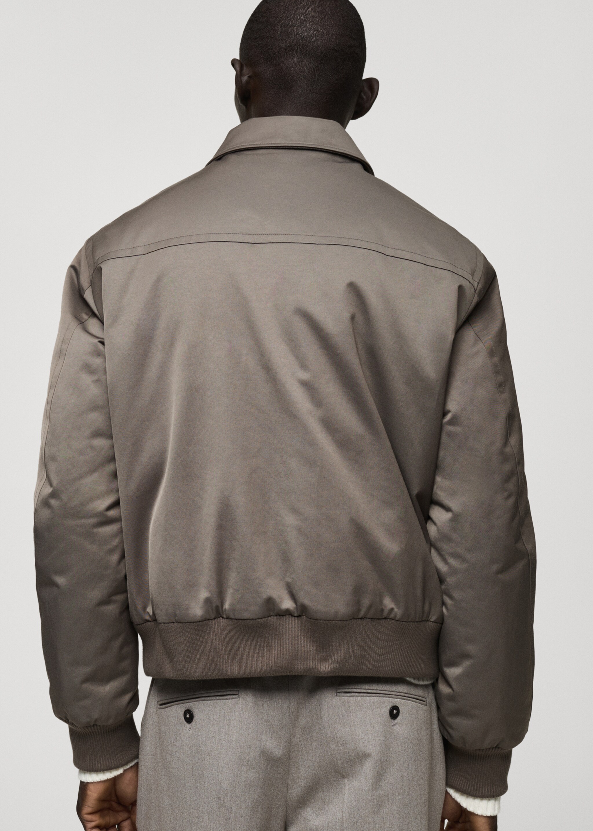 Veste matelassée hydrofuge - Verso de l’article