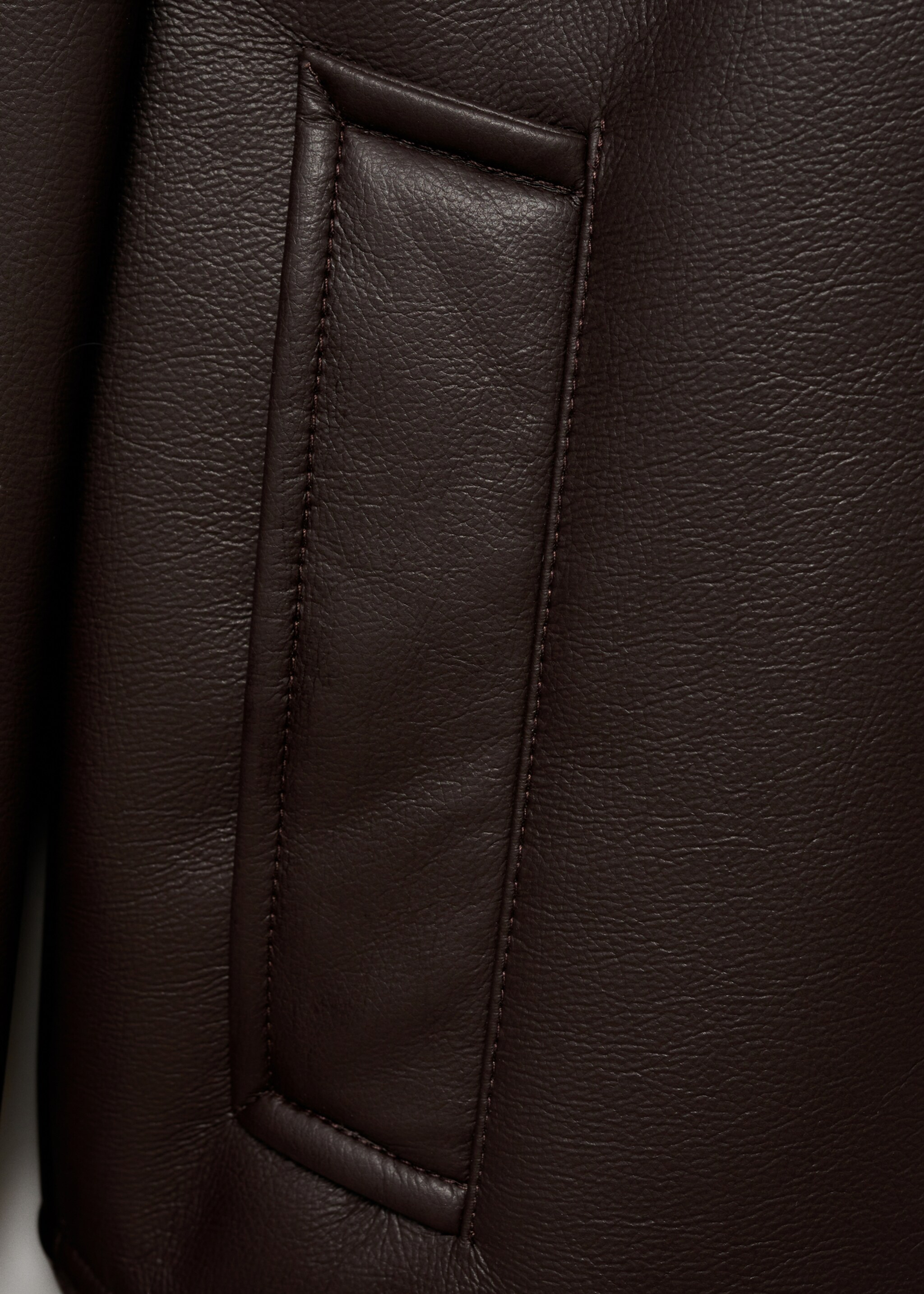 Fur effect jacket with fleece lining - Details of the article 0