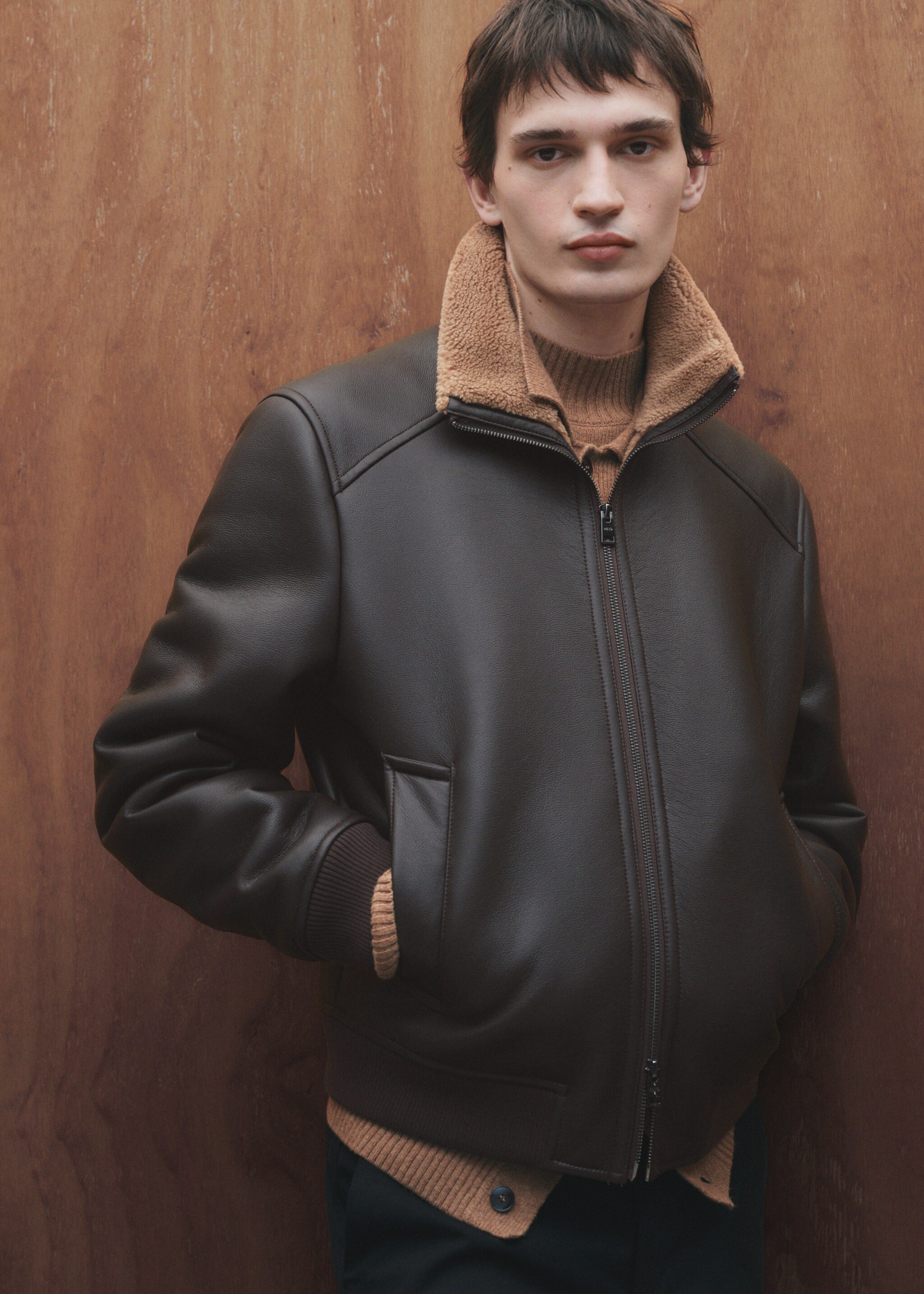 Fur effect jacket with fleece lining - Details of the article 3