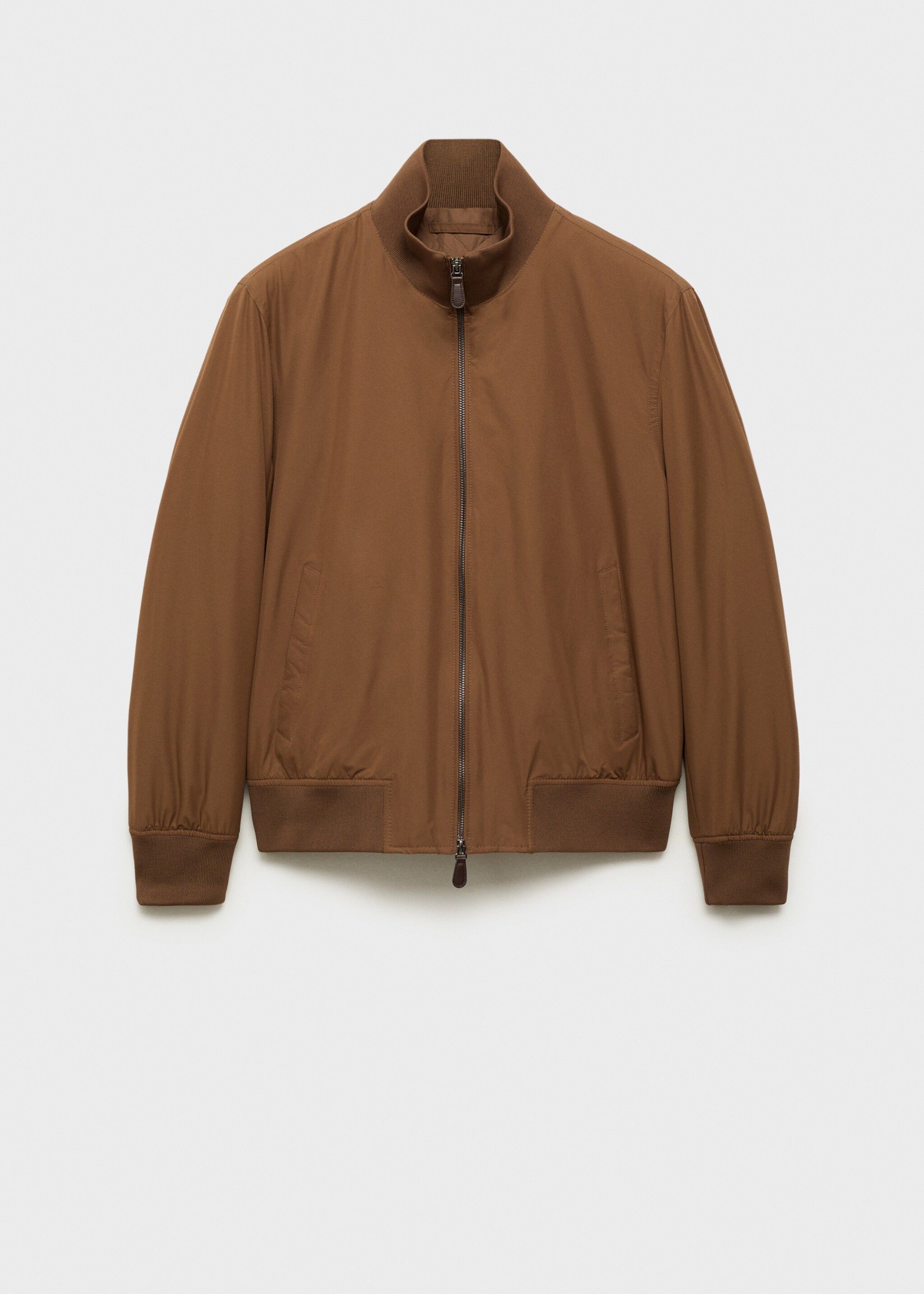 Water-repellent quilted bomber jacket - Article without model