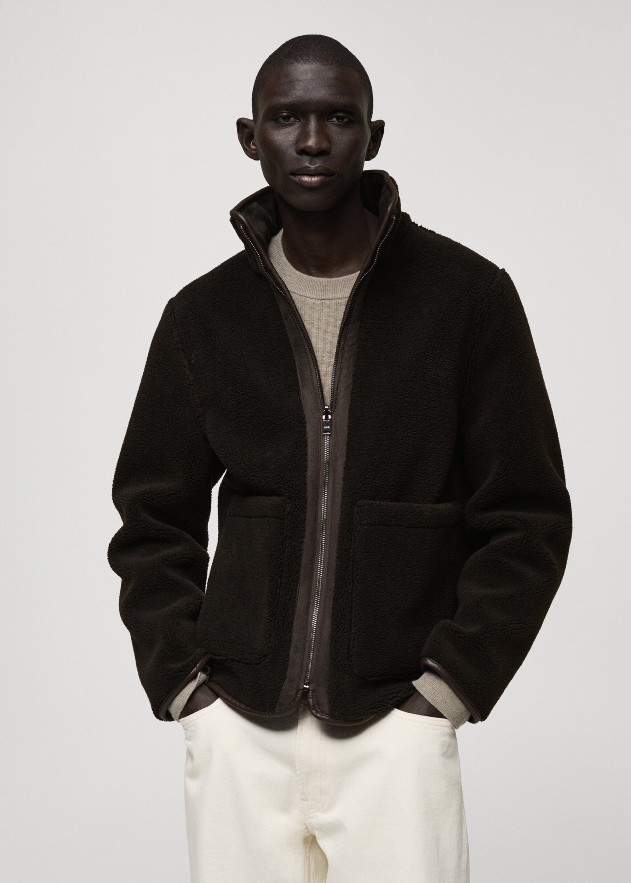 Reversible sheepskin jacket - Details of the article 6