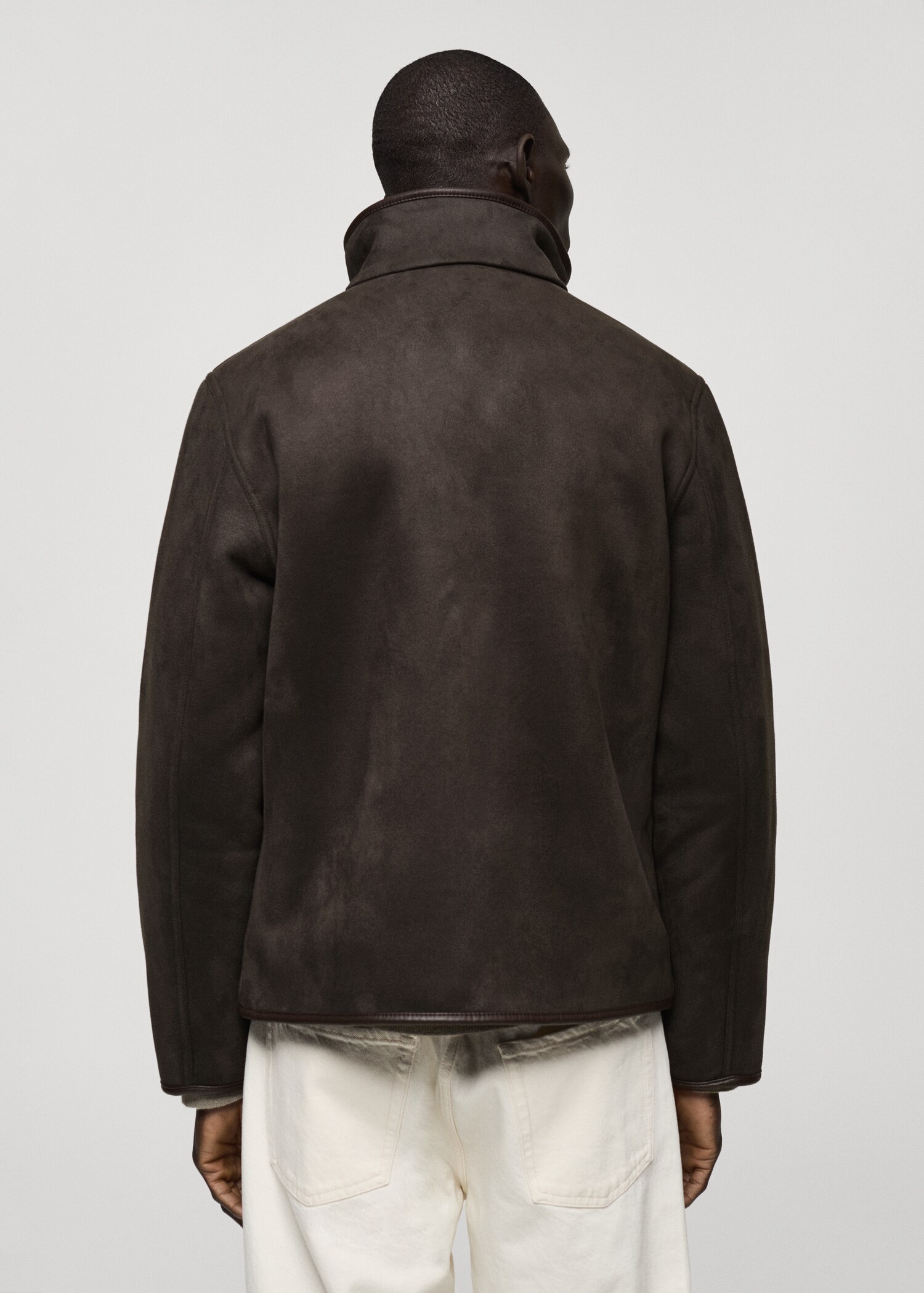 Chaqueta reversible borreguito - Reverso del artículo