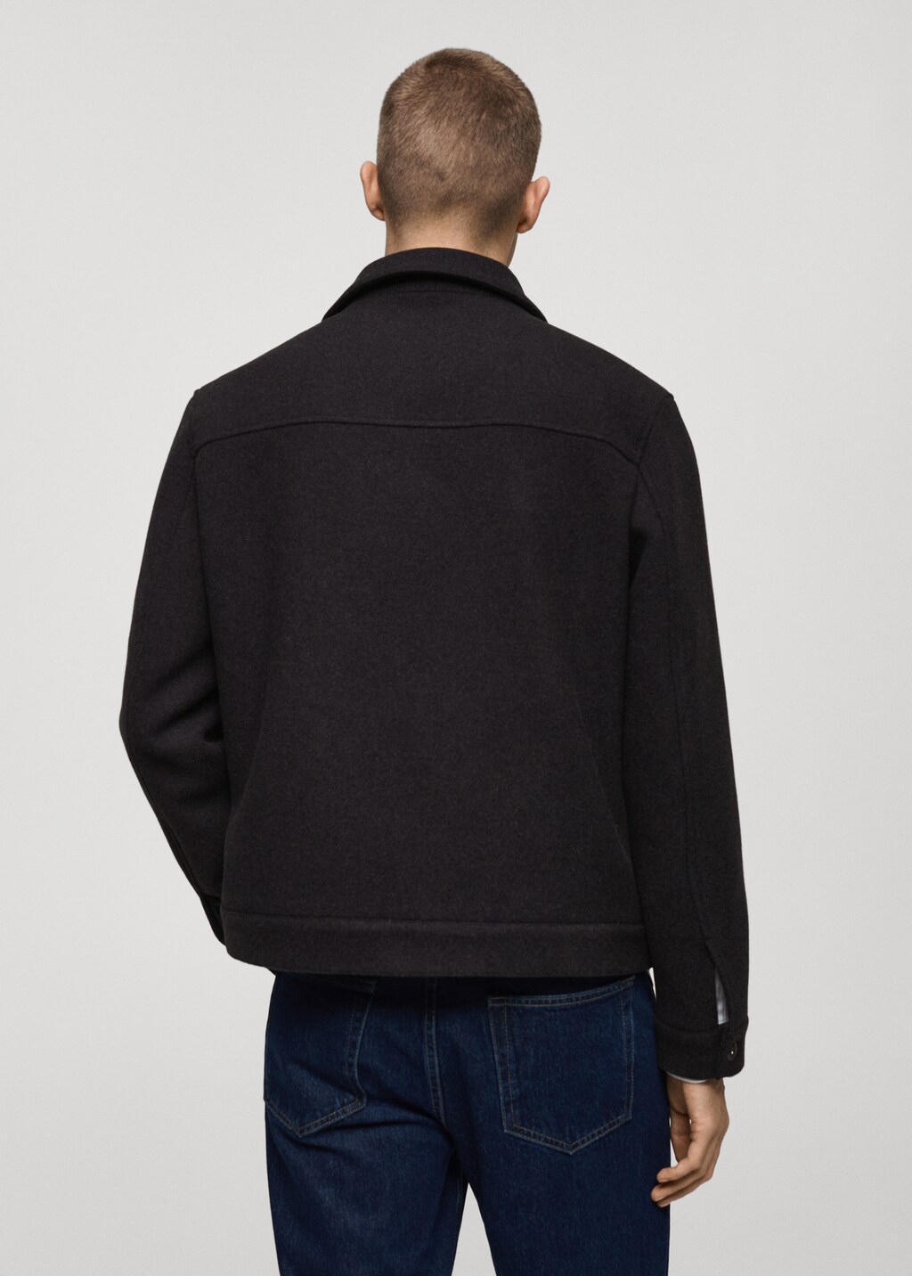 Regular-fit wool jacket - Men | MANGO Canada Regular-fit wool jacket - Men | MANGO Canada