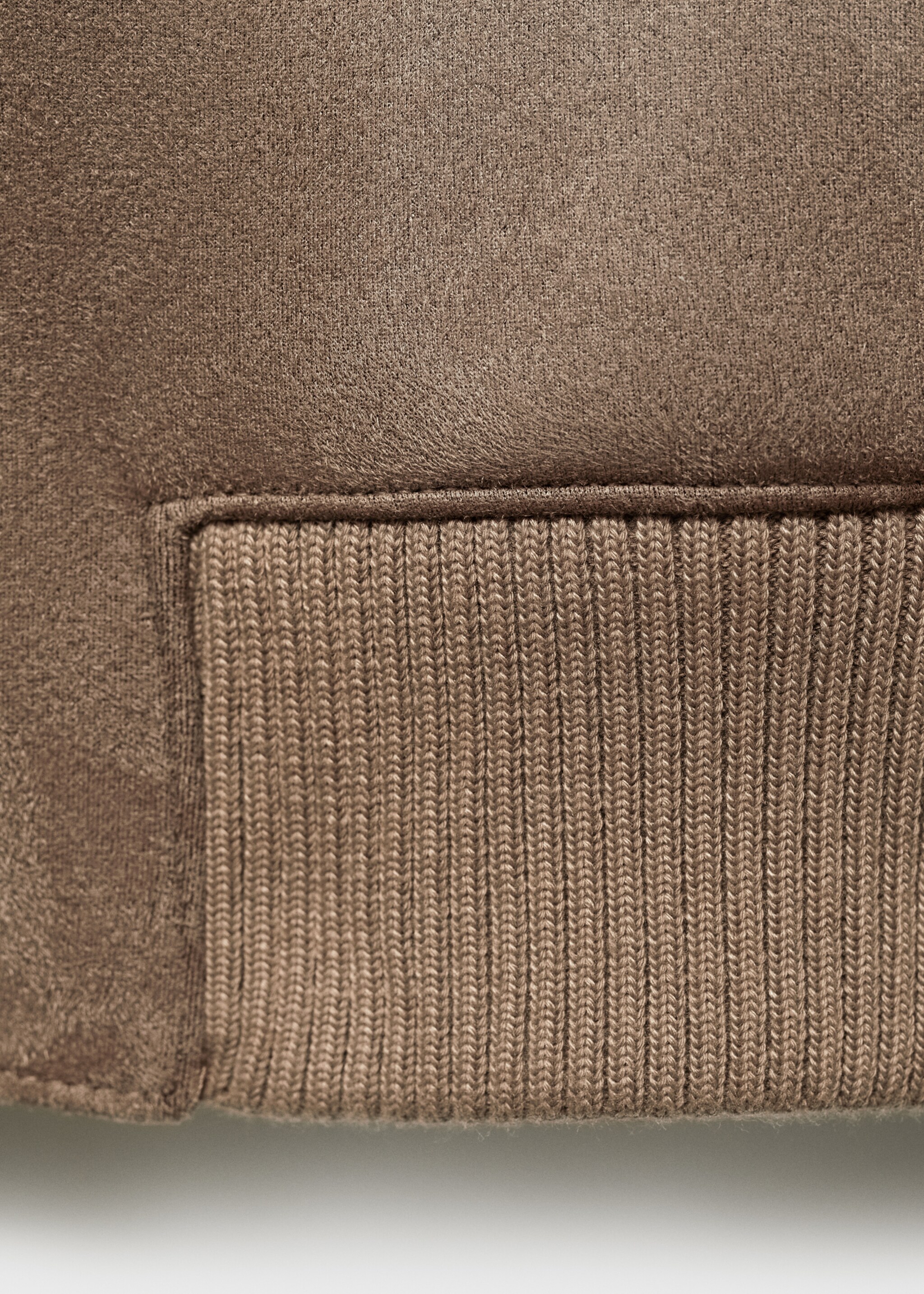 Bomberjacke mit Wildleder-Effekt - Detail des Artikels 0