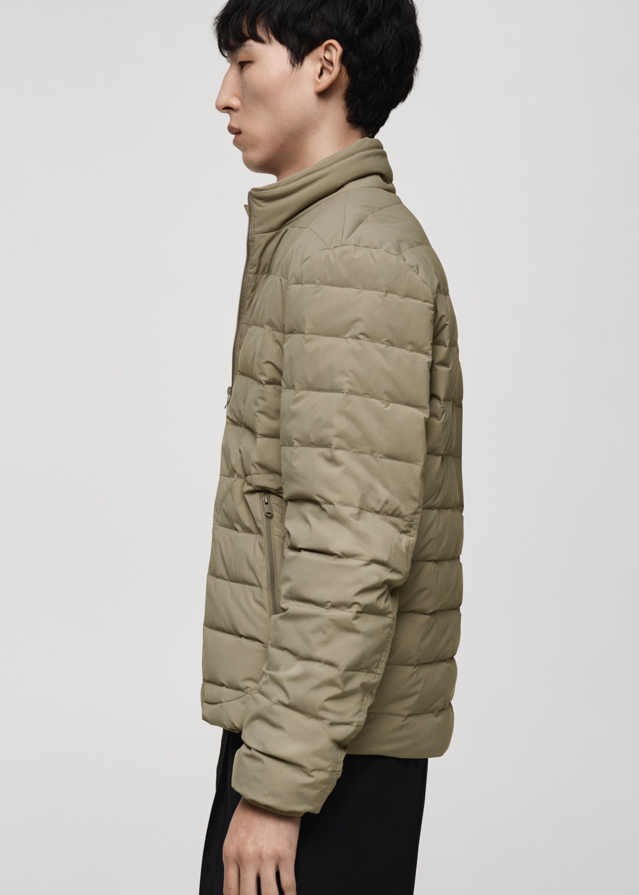 Veste matelassée rembourrage duvet et plumes - Détail de l'article 2