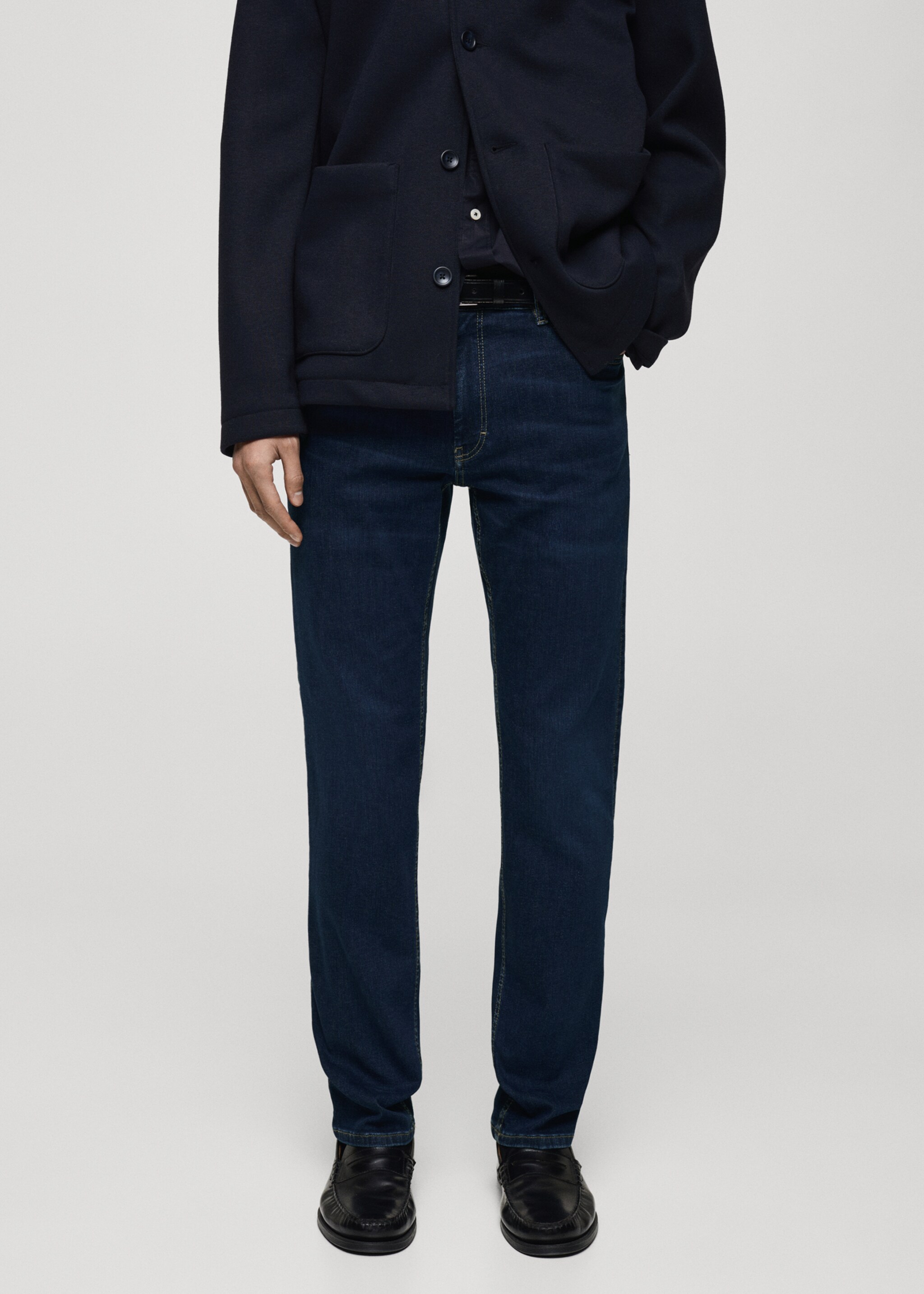 Slim Fit-Jeans Patrick Ultra Soft Touch - Mittlere Ansicht