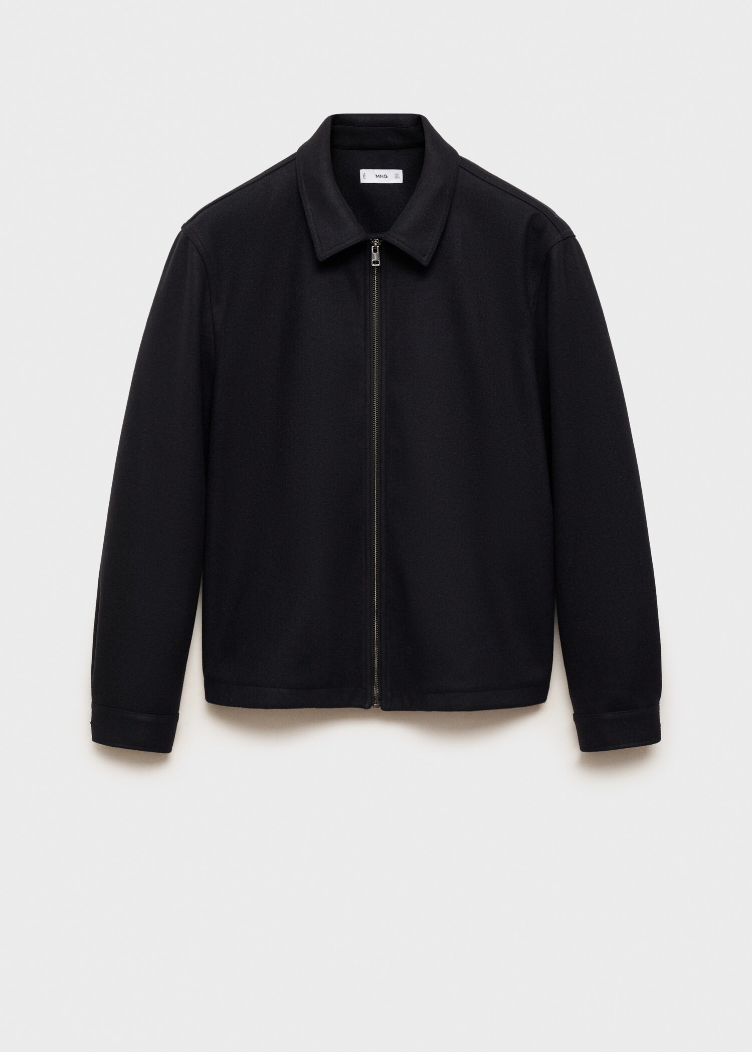 Flanellen regular-fit jack - Artikel zonder model