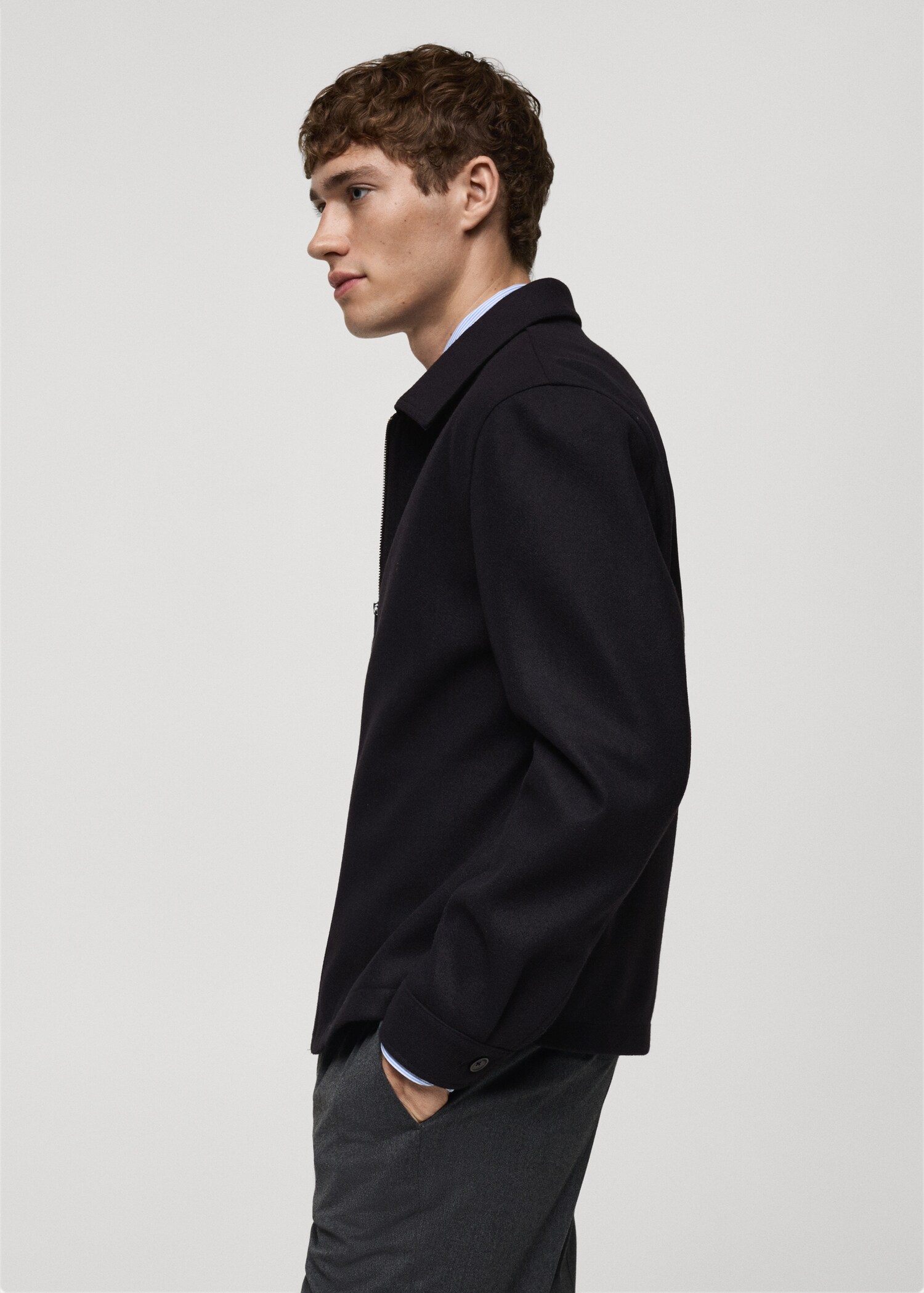 Flanellen regular-fit jack - Detail van het artikel 2