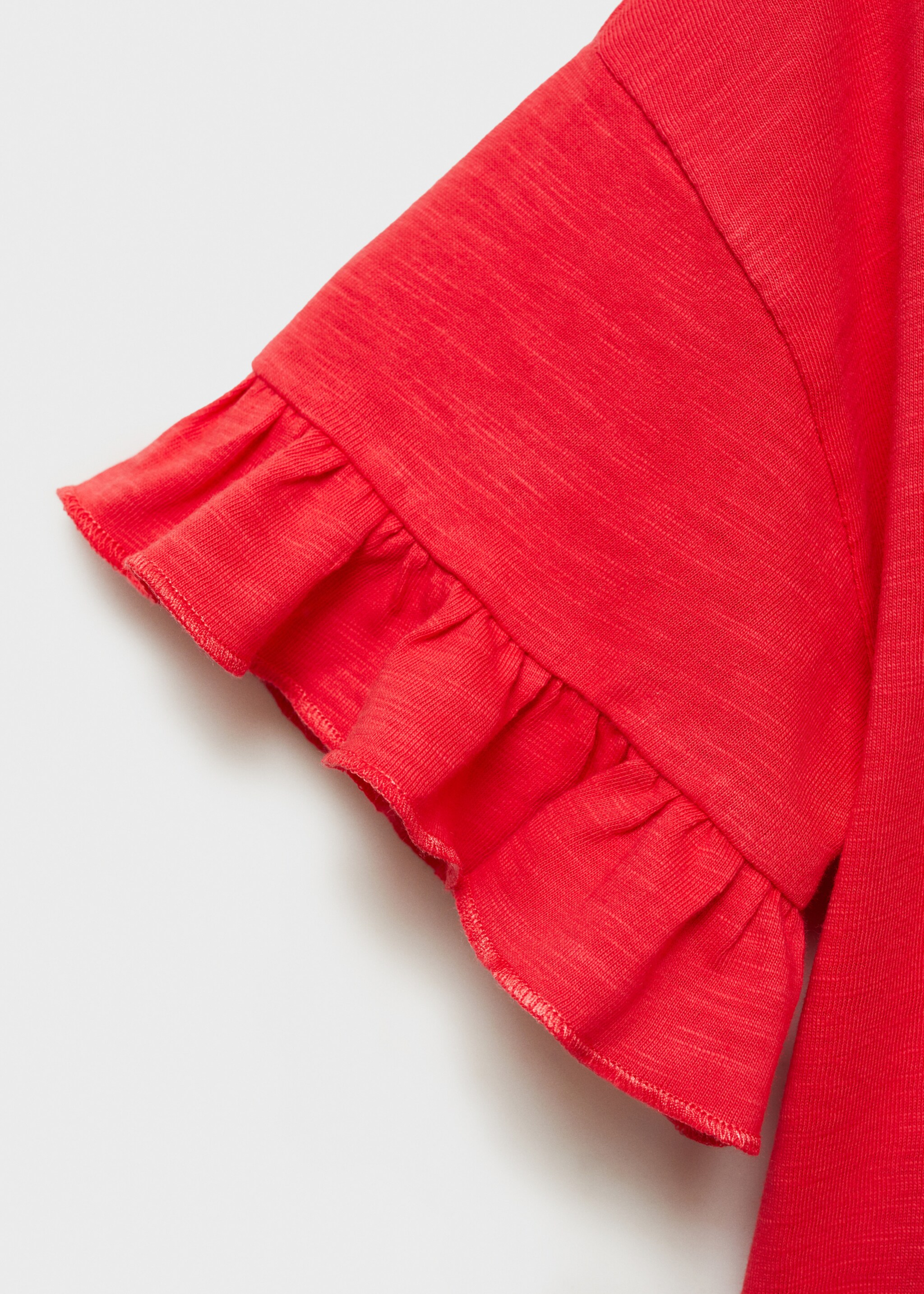 Embroidered chest-pocket T-shirt - Details of the article 0