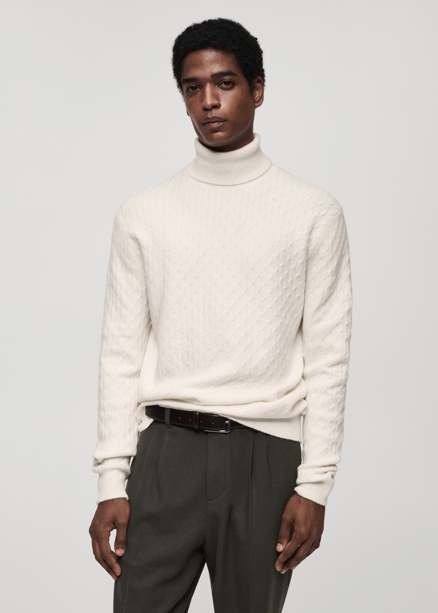 Camiseta Cuello Alto Hombre Sueter Cuello Alto H&m Cuello Alto