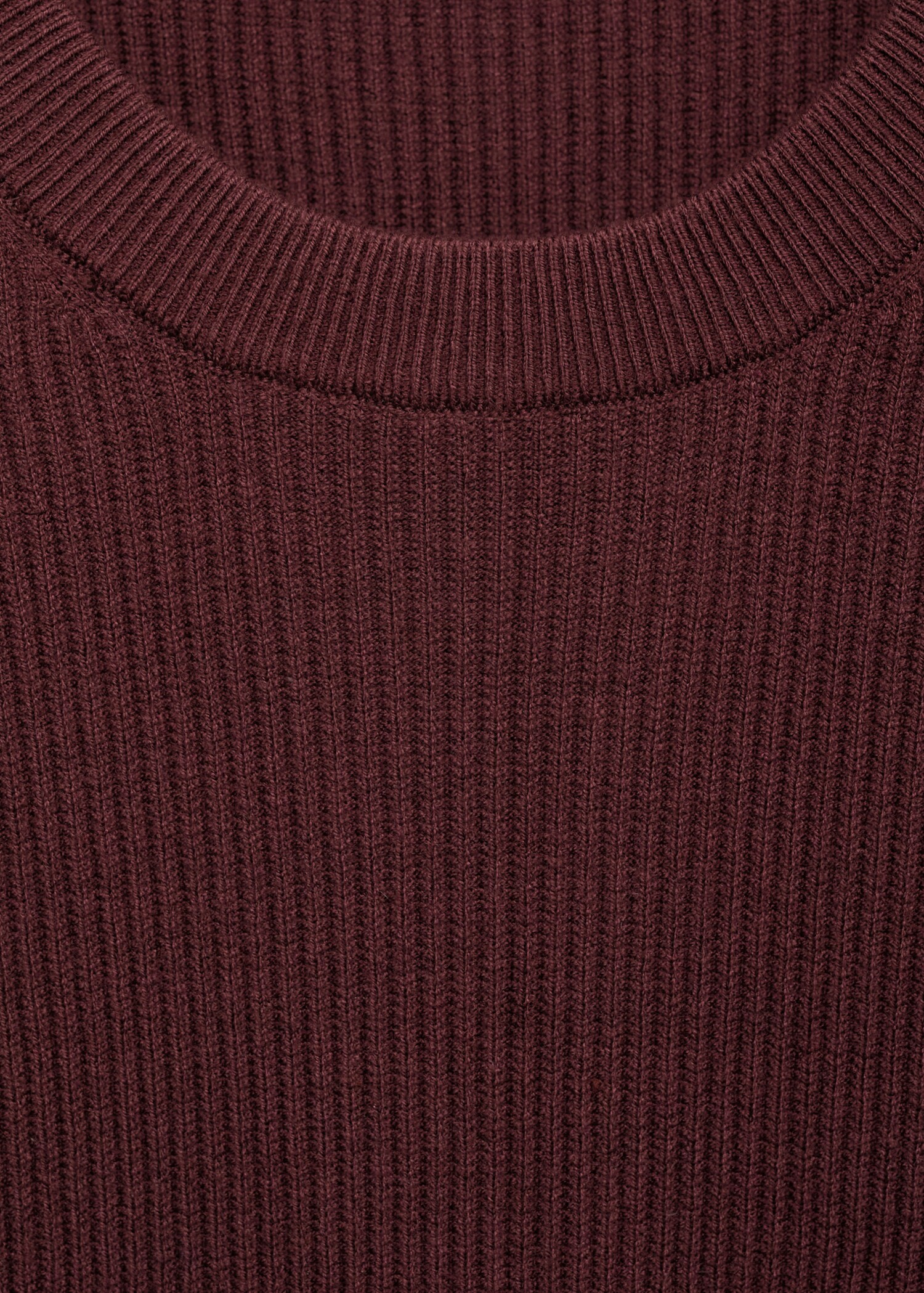 Fine rib-knit cotton sweater - Details of the article 8