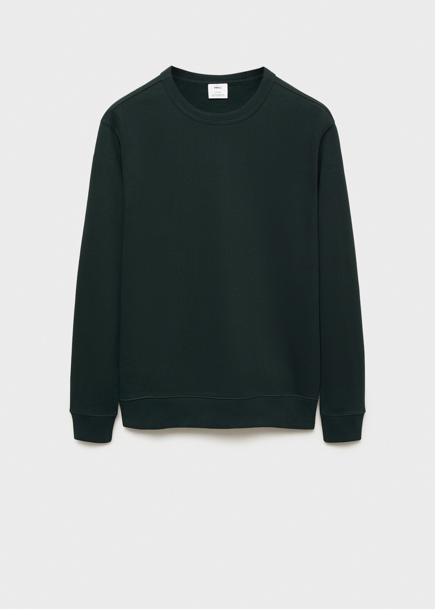 Regular-fit cotton sweatshirt - Article without model