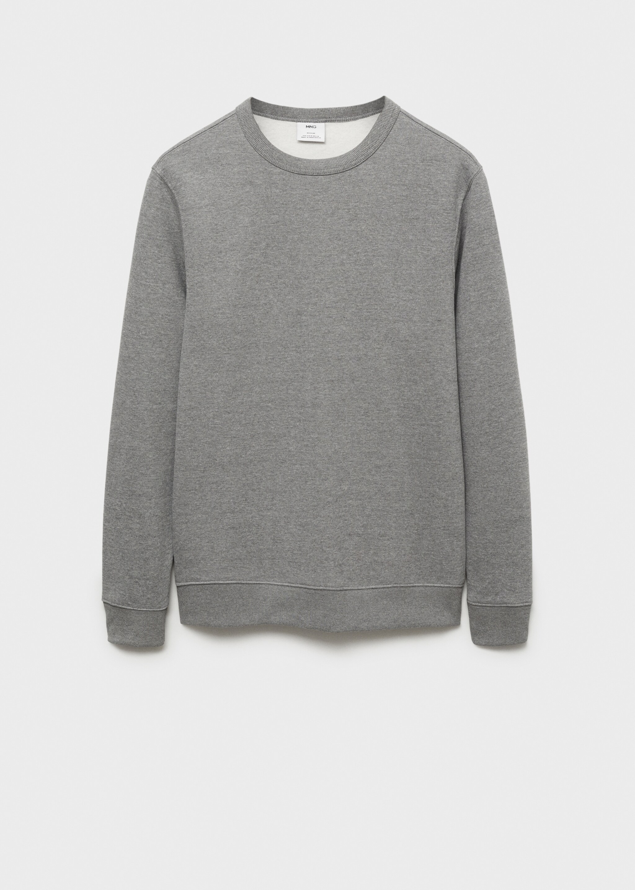 Katoenen regular-fit sweatshirt - Artikel zonder model