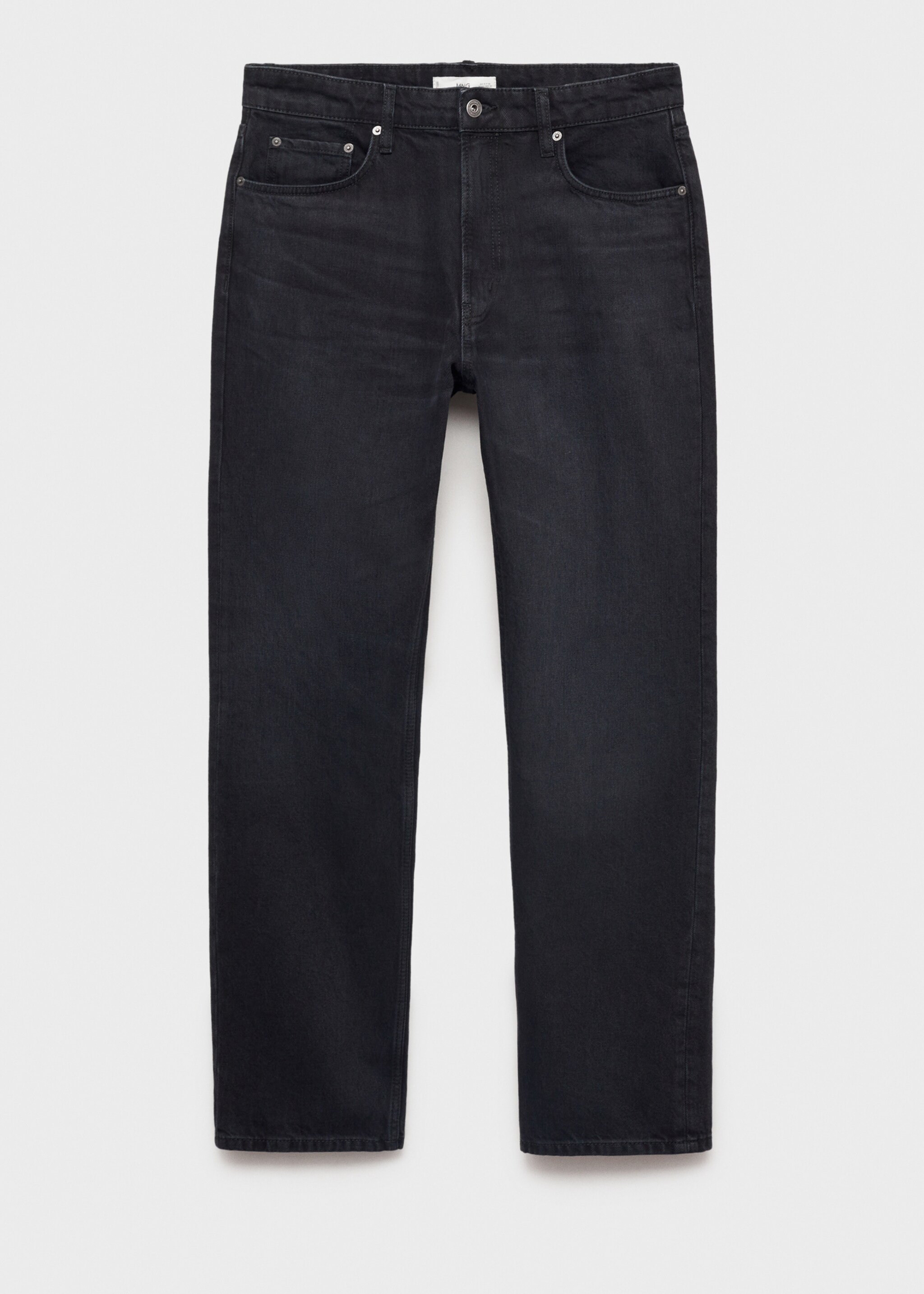 Schwarze Straight-Fit-Jeans Moby - Artikel ohne Model