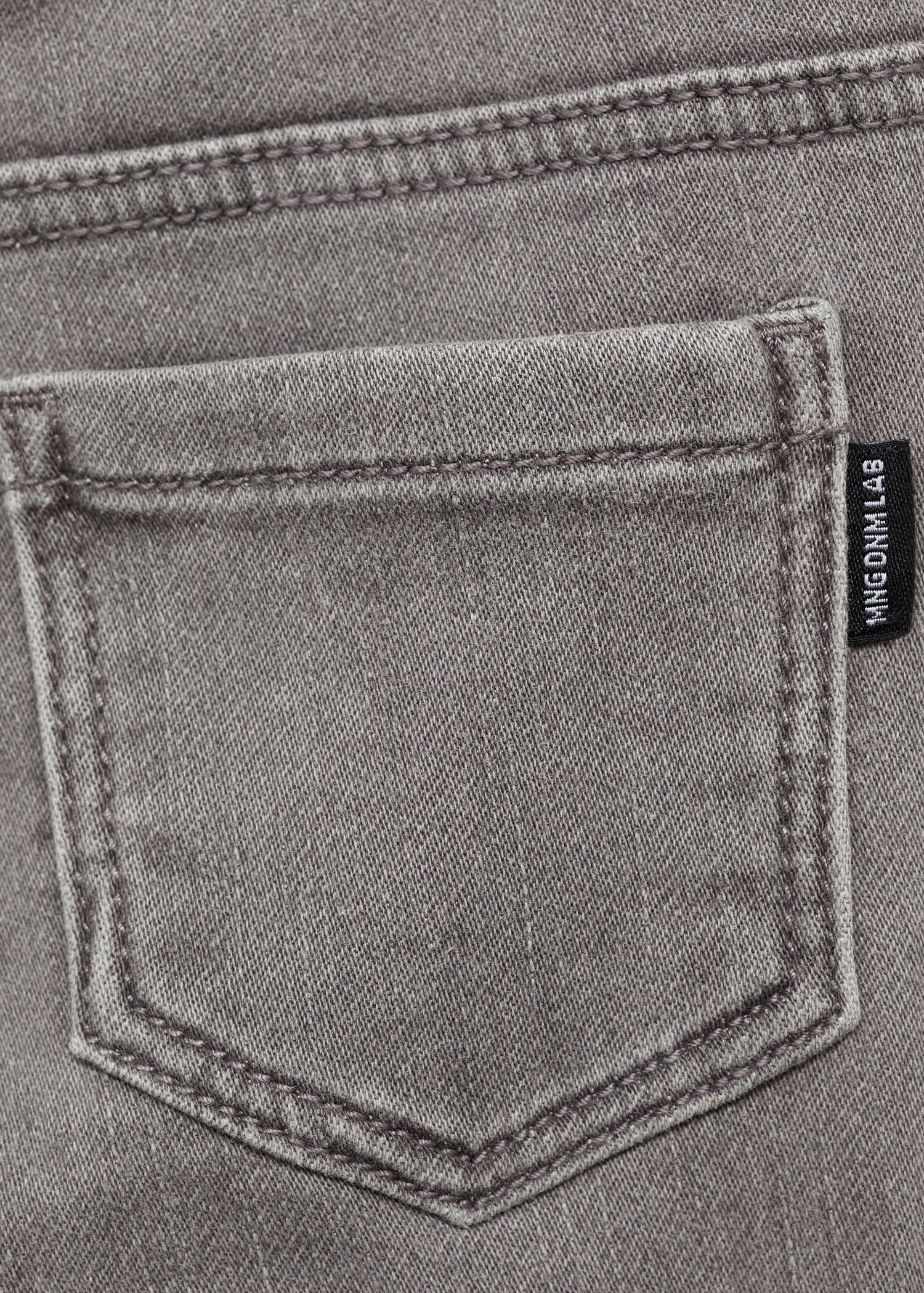 Lace drawstring waist jeans - Details of the article 0