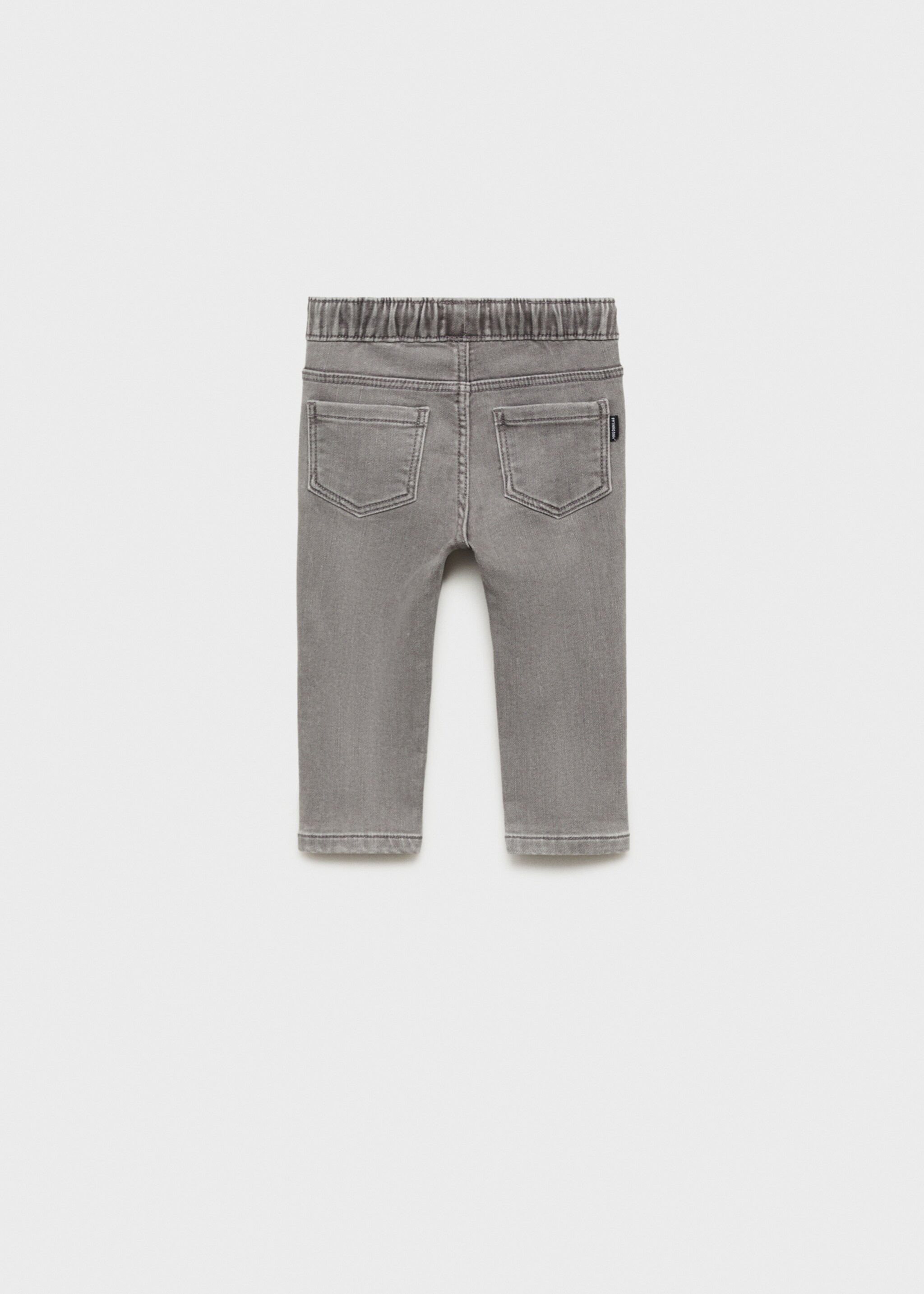 Jean taille élastique cordon - Verso de l’article